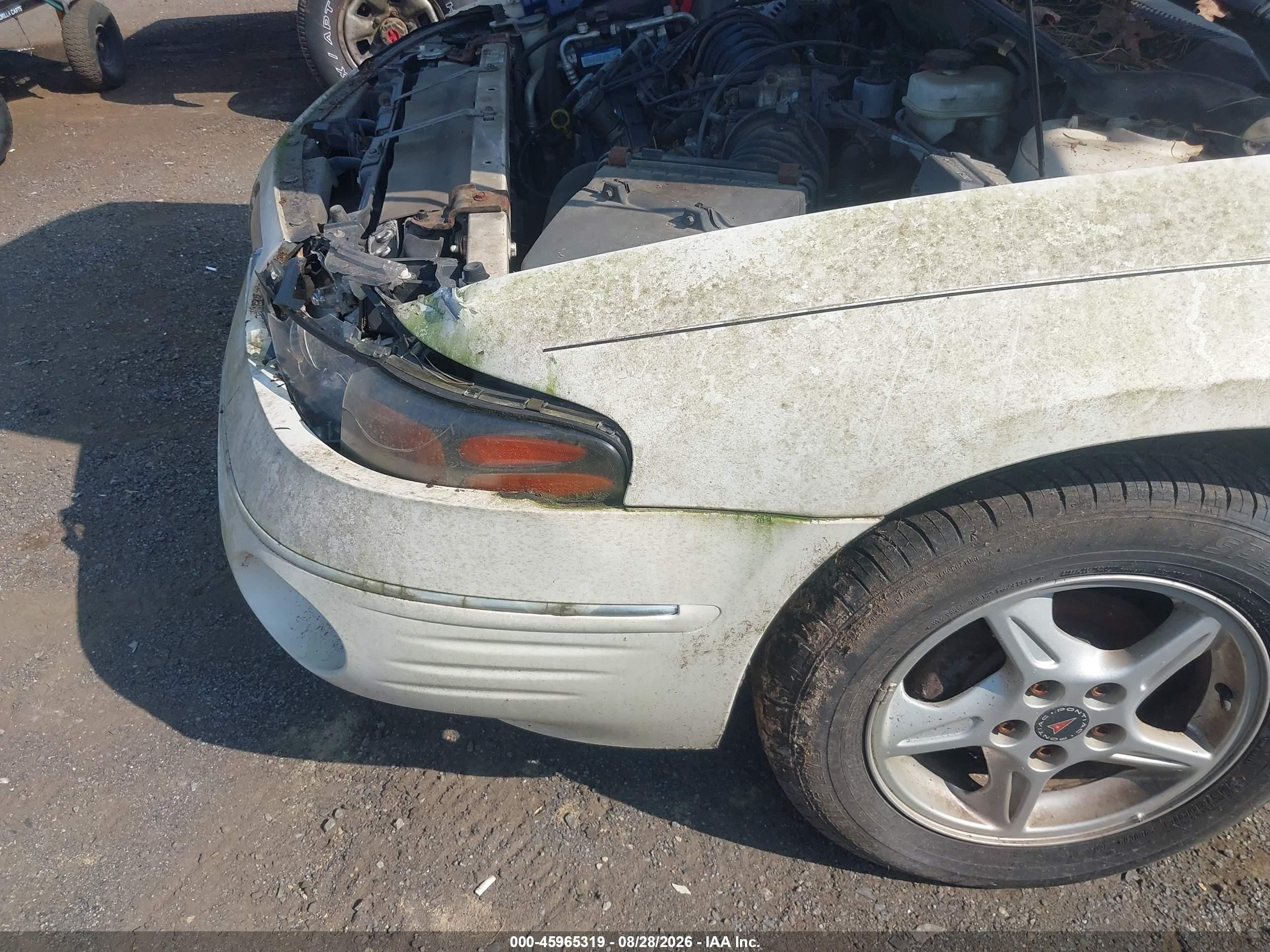 2001 Pontiac Bonneville Se White vin: 1G2HX54K514162552