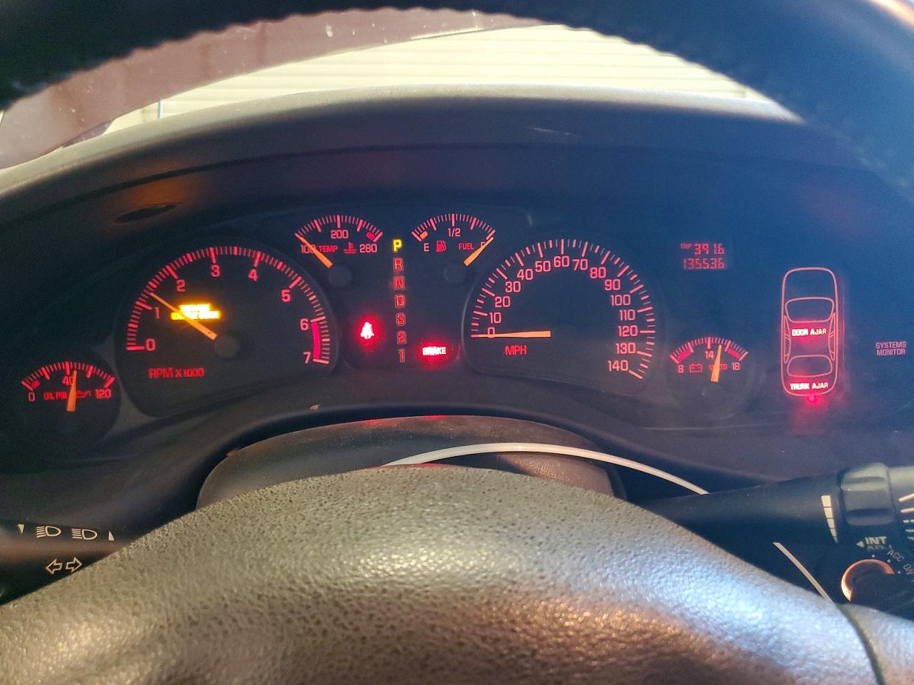 2002 Pontiac Bonneville Se Maroon vin: 1G2HX54K624157023