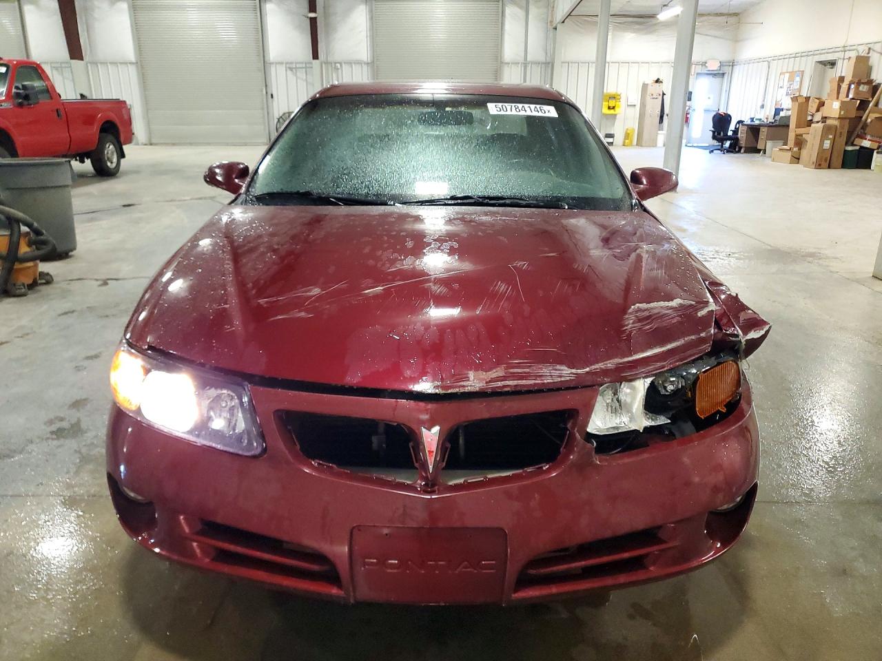 2002 Pontiac Bonneville Se Maroon vin: 1G2HX54K624157023