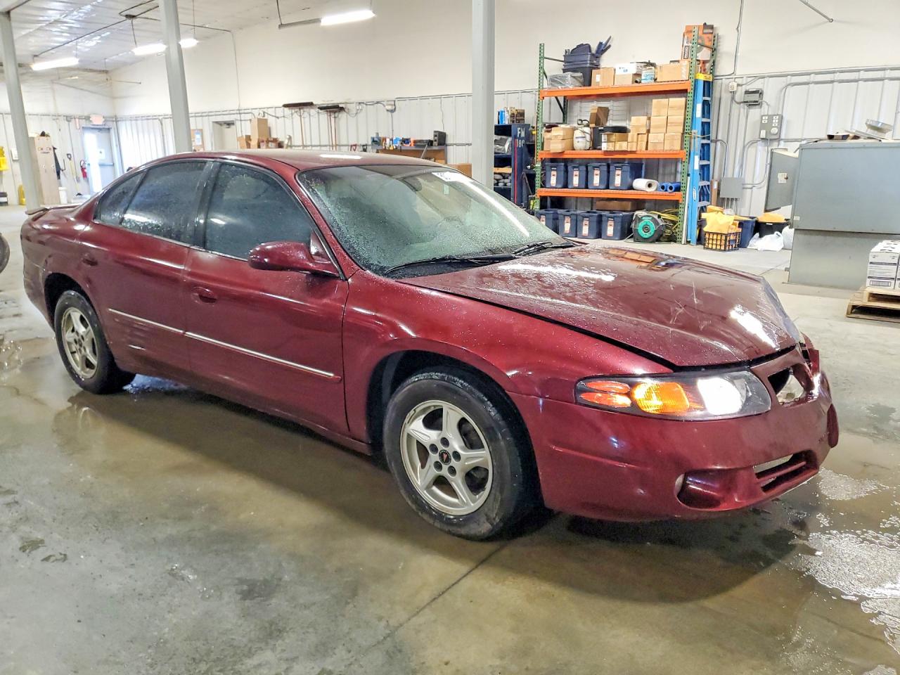 2002 Pontiac Bonneville Se Maroon vin: 1G2HX54K624157023