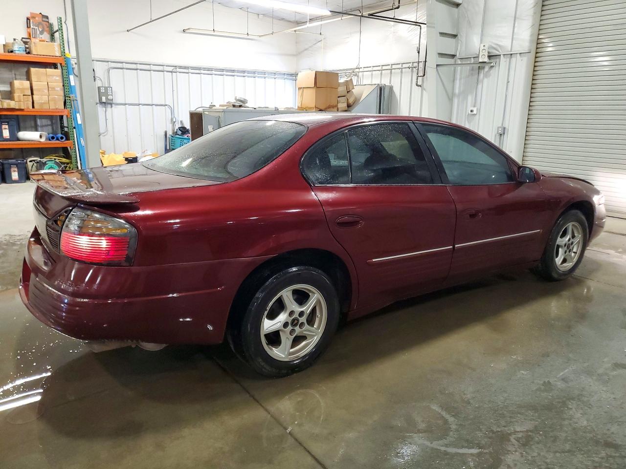 2002 Pontiac Bonneville Se Maroon vin: 1G2HX54K624157023