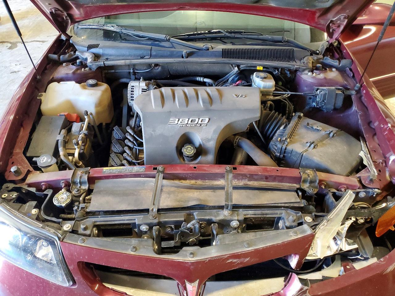 2002 Pontiac Bonneville Se Maroon vin: 1G2HX54K624157023