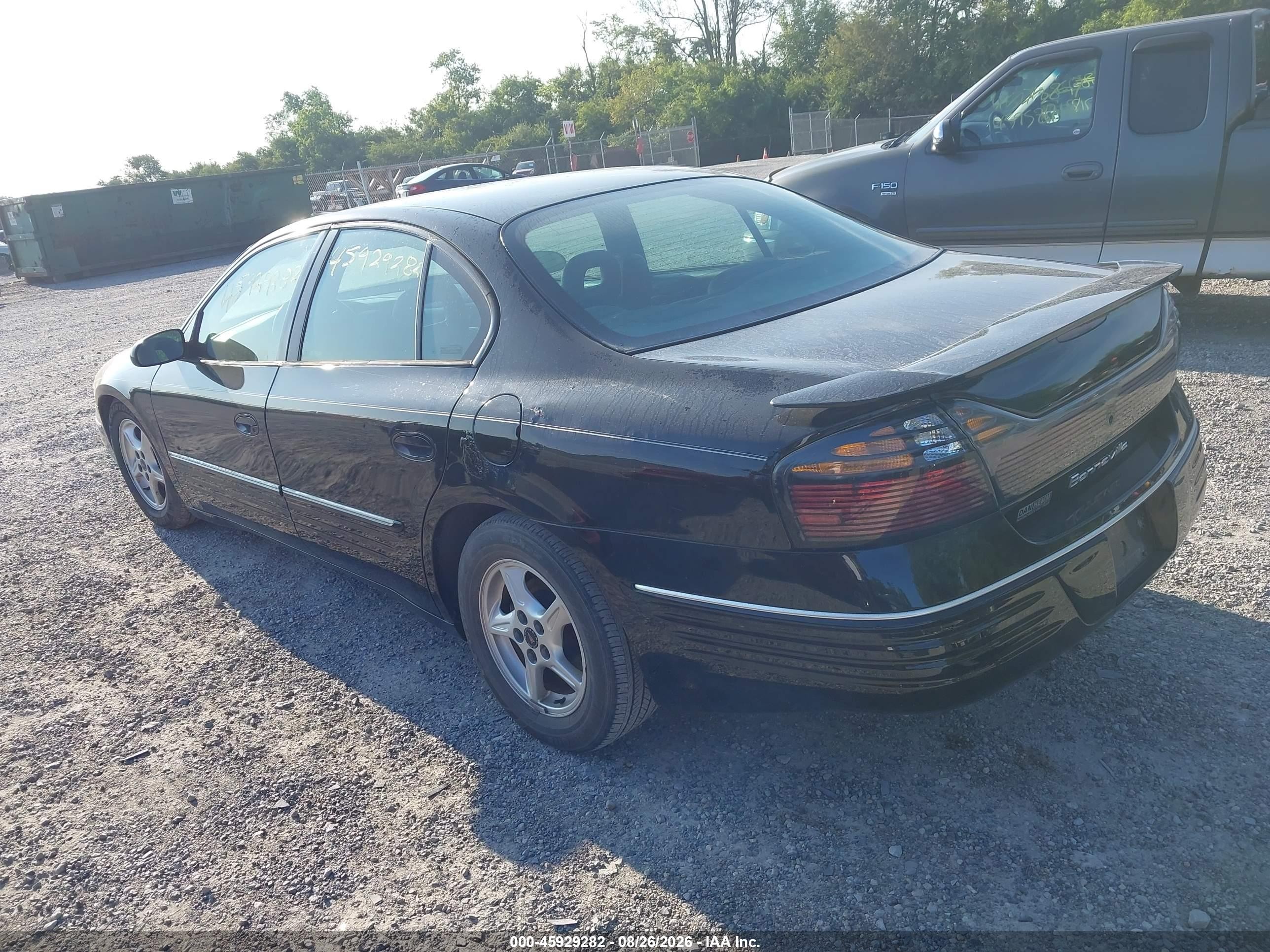 2000 Pontiac Bonneville Se Black vin: 1G2HX54K7Y4159940