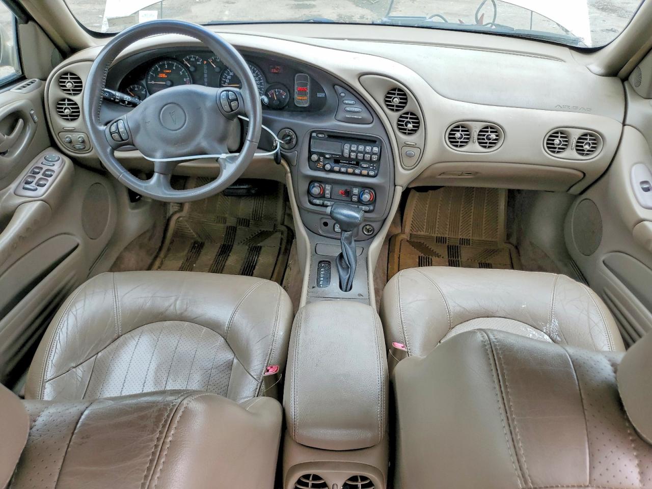 2002 Pontiac Bonneville Se Beige vin: 1G2HX54KX24213495