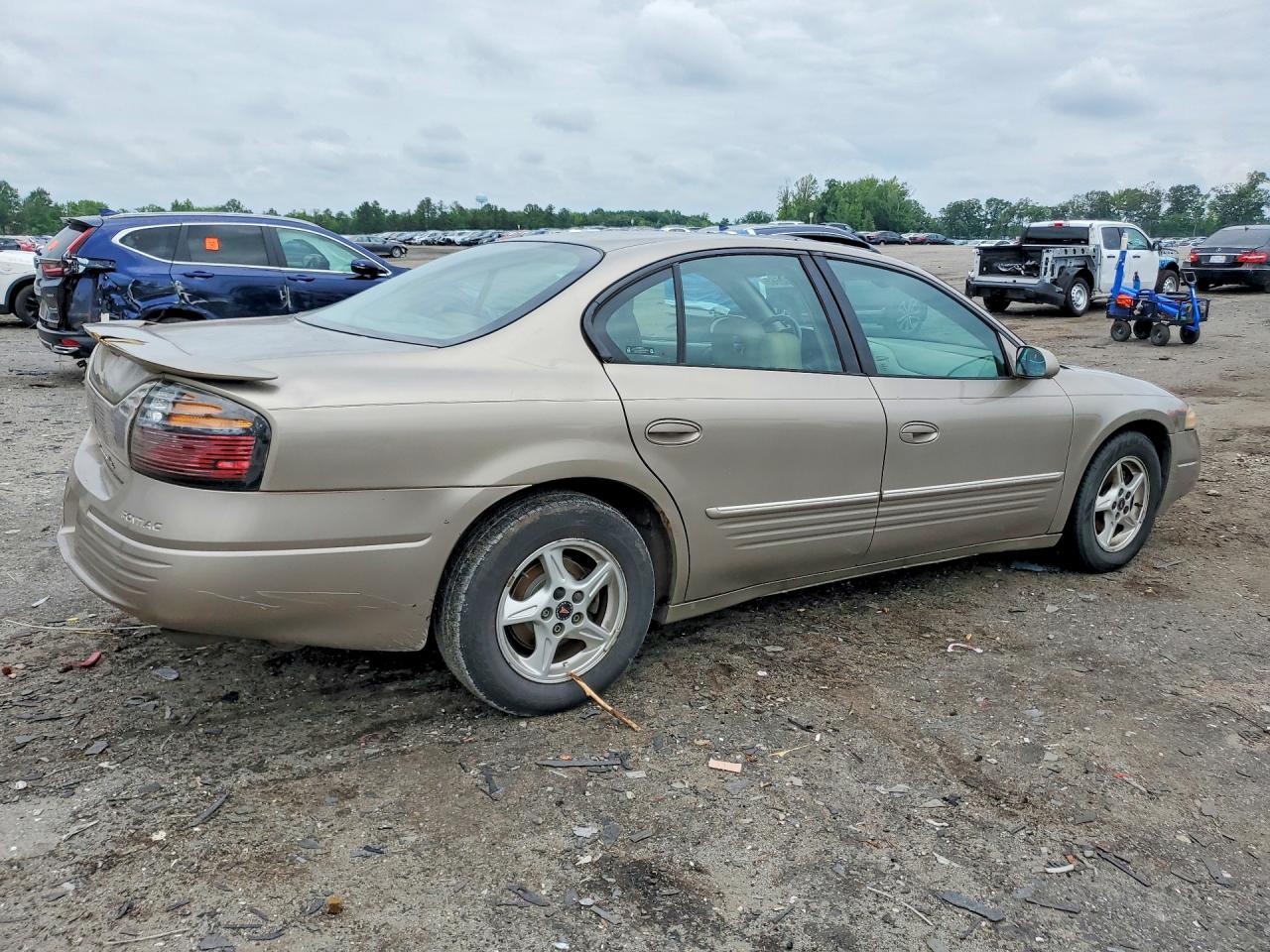 2002 Pontiac Bonneville Se Beige vin: 1G2HX54KX24213495