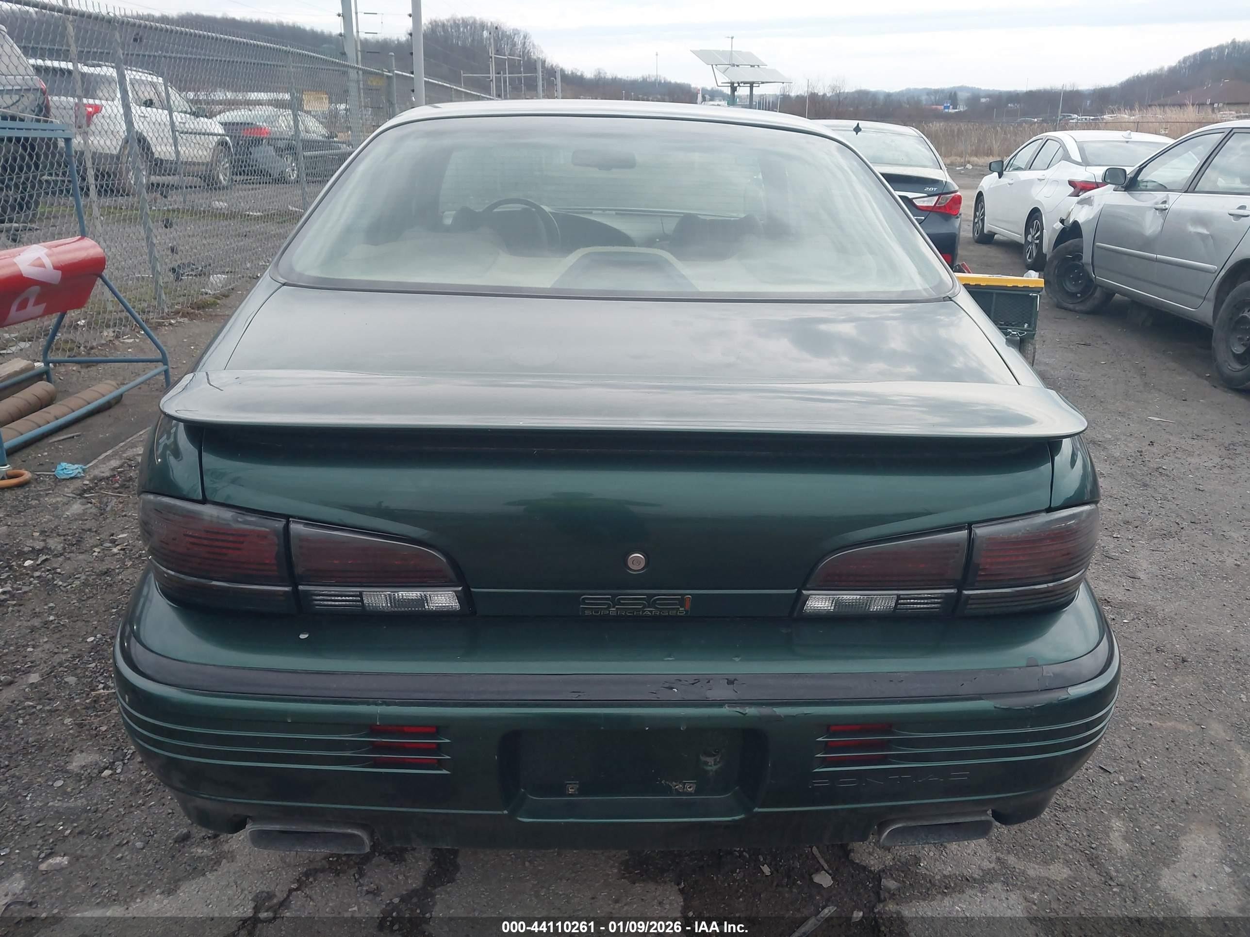 1993 Pontiac Bonneville Ssei Green vin: 1G2HY5214P1213847