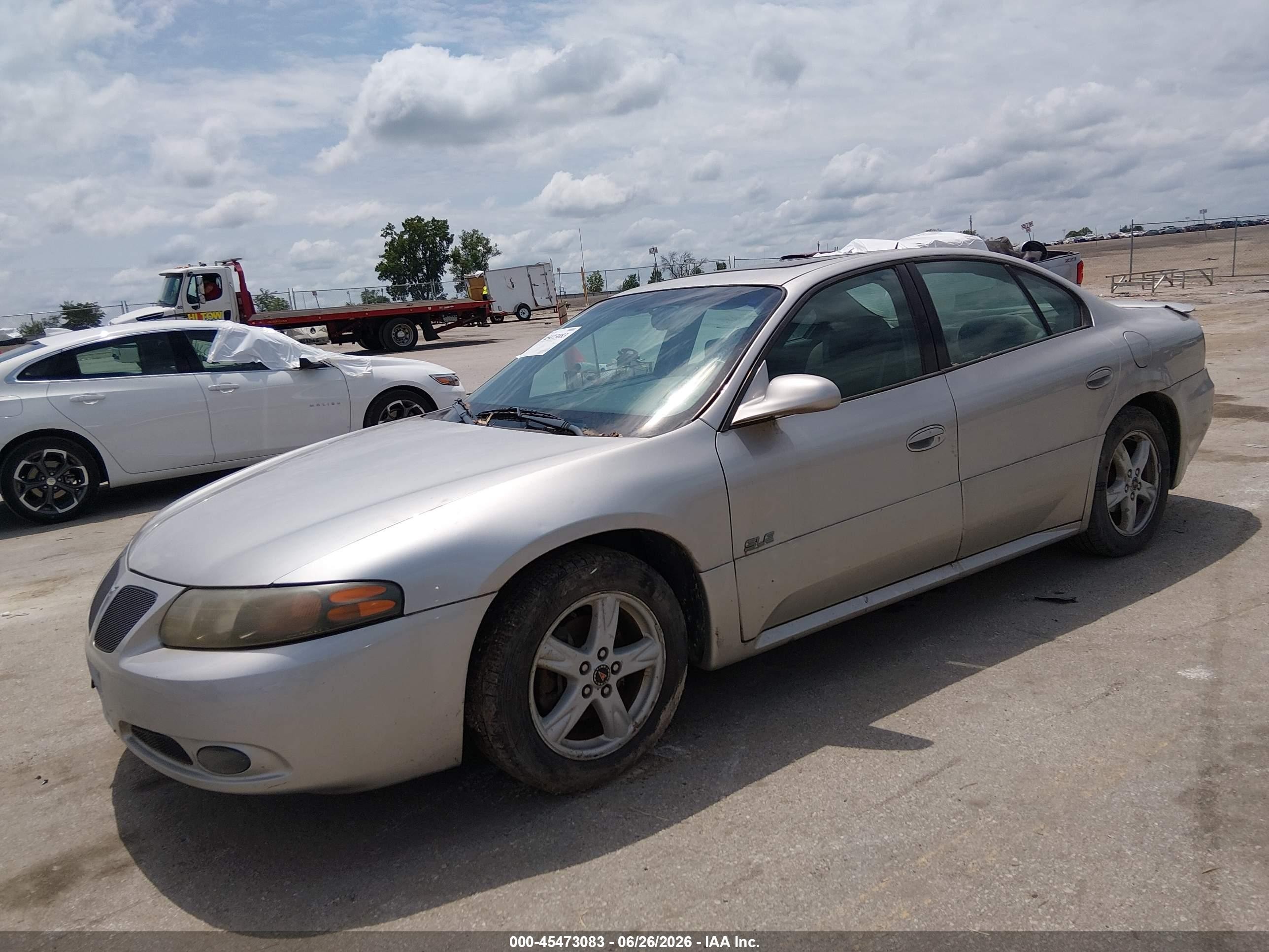 2005 Pontiac Bonneville Sle Серебряный vin: 1G2HY52K55U156711