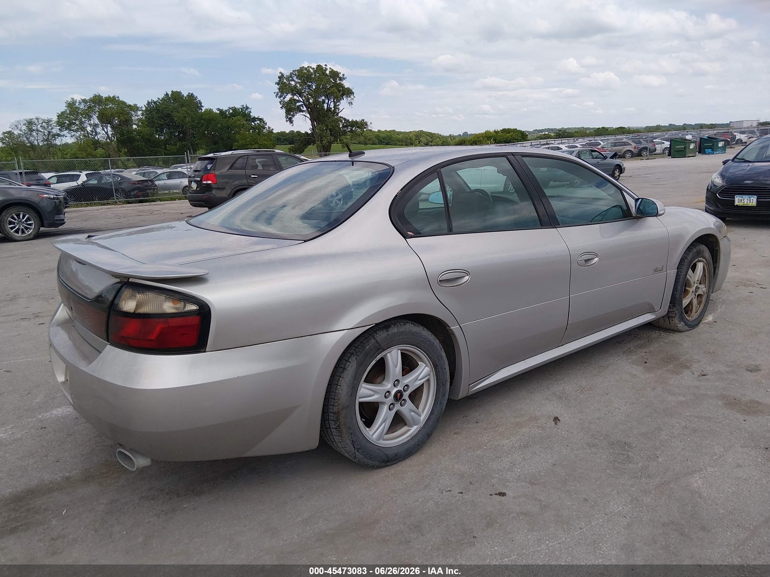 2005 Pontiac Bonneville Sle Серебряный vin: 1G2HY52K55U156711