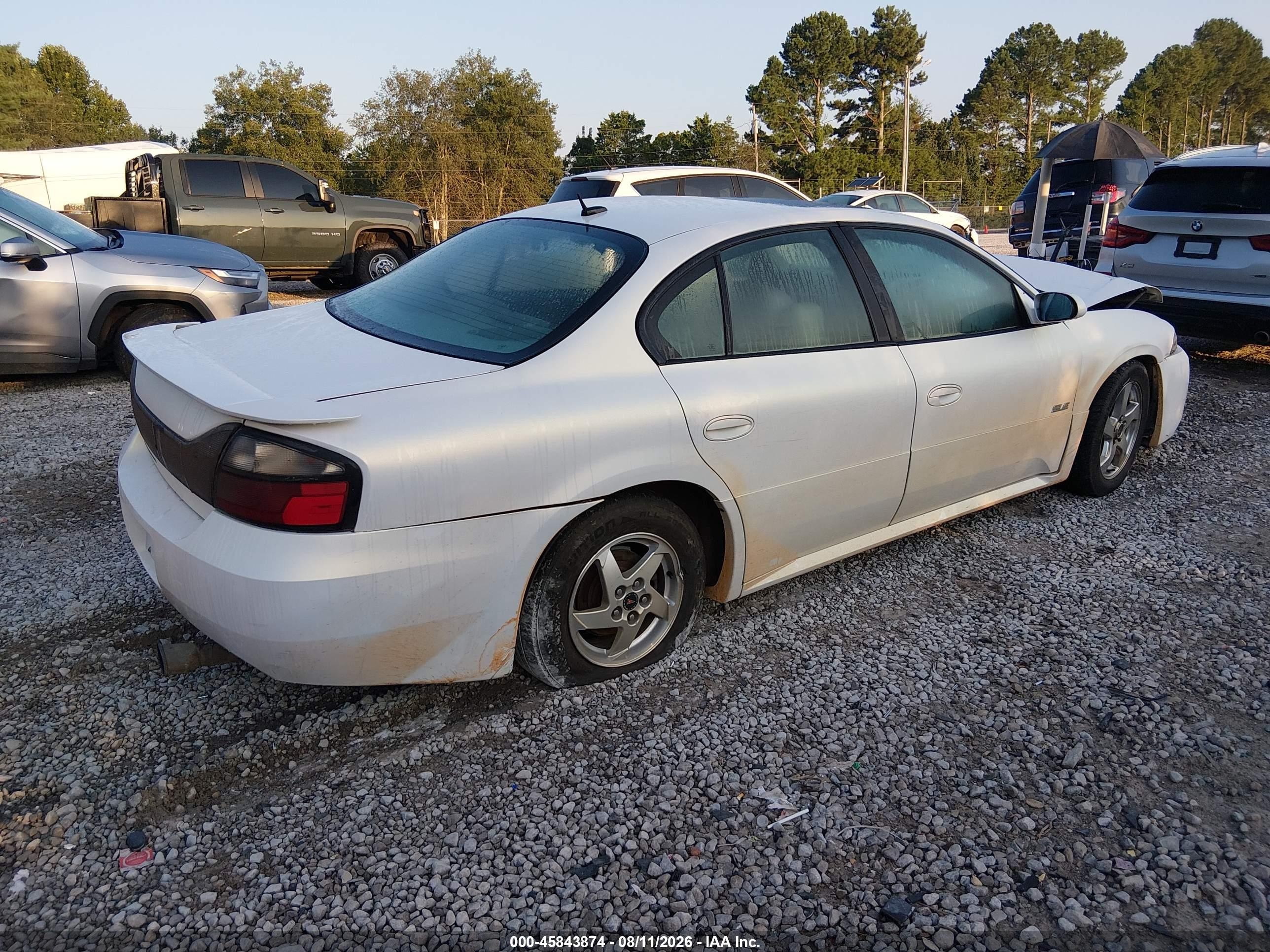 2005 Pontiac Bonneville Sle White vin: 1G2HY52K95U165721