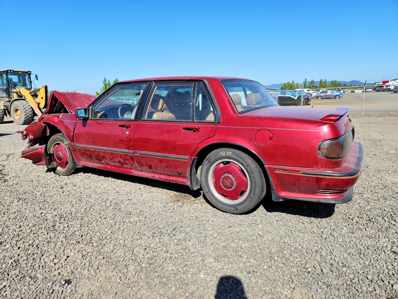 1989 Pontiac Bonneville Ssei Burgundy vin: 1G2HY54CXKW252260