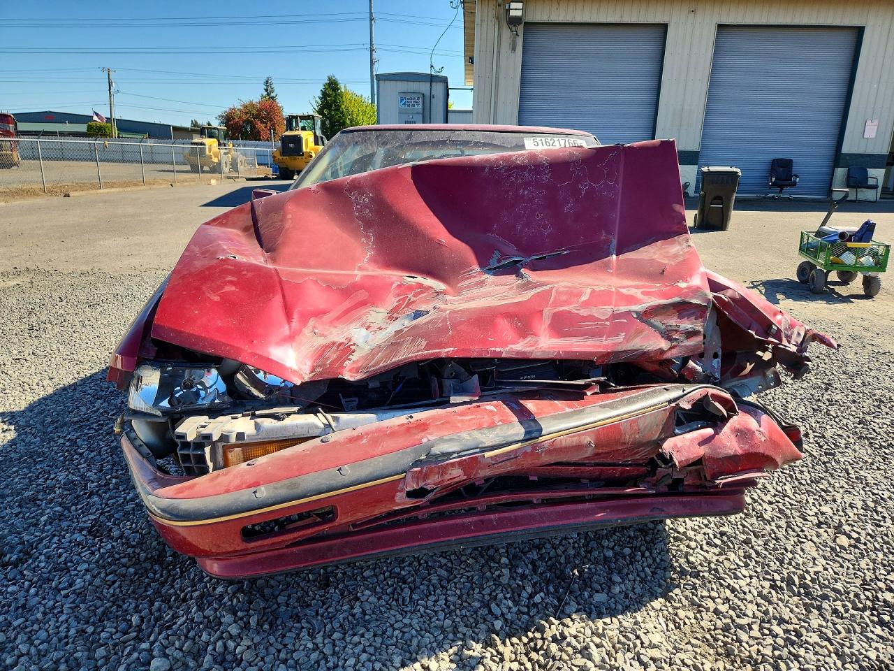 1989 Pontiac Bonneville Ssei Burgundy vin: 1G2HY54CXKW252260