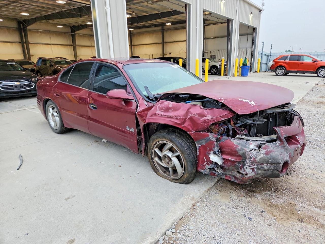 2001 Pontiac Bonneville Se Maroon vin: 1G2HY54K414220762
