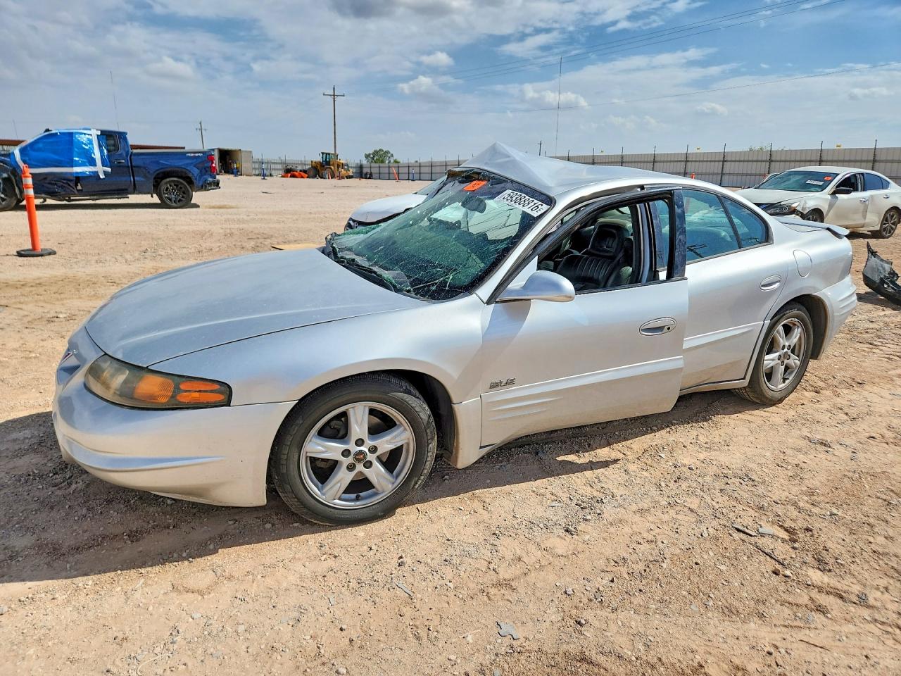 2002 Pontiac Bonneville Sle Gray vin: 1G2HY54K524200182