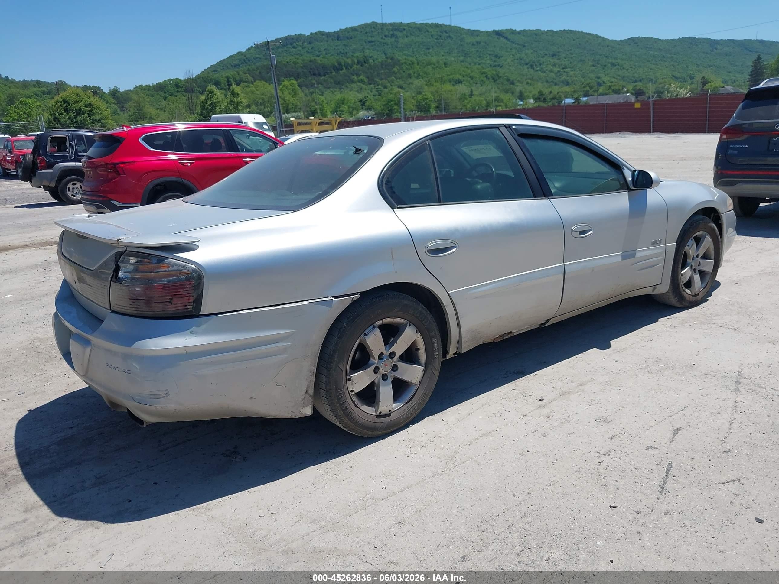 2003 Pontiac Bonneville Sle Серебряный vin: 1G2HY54K634175469