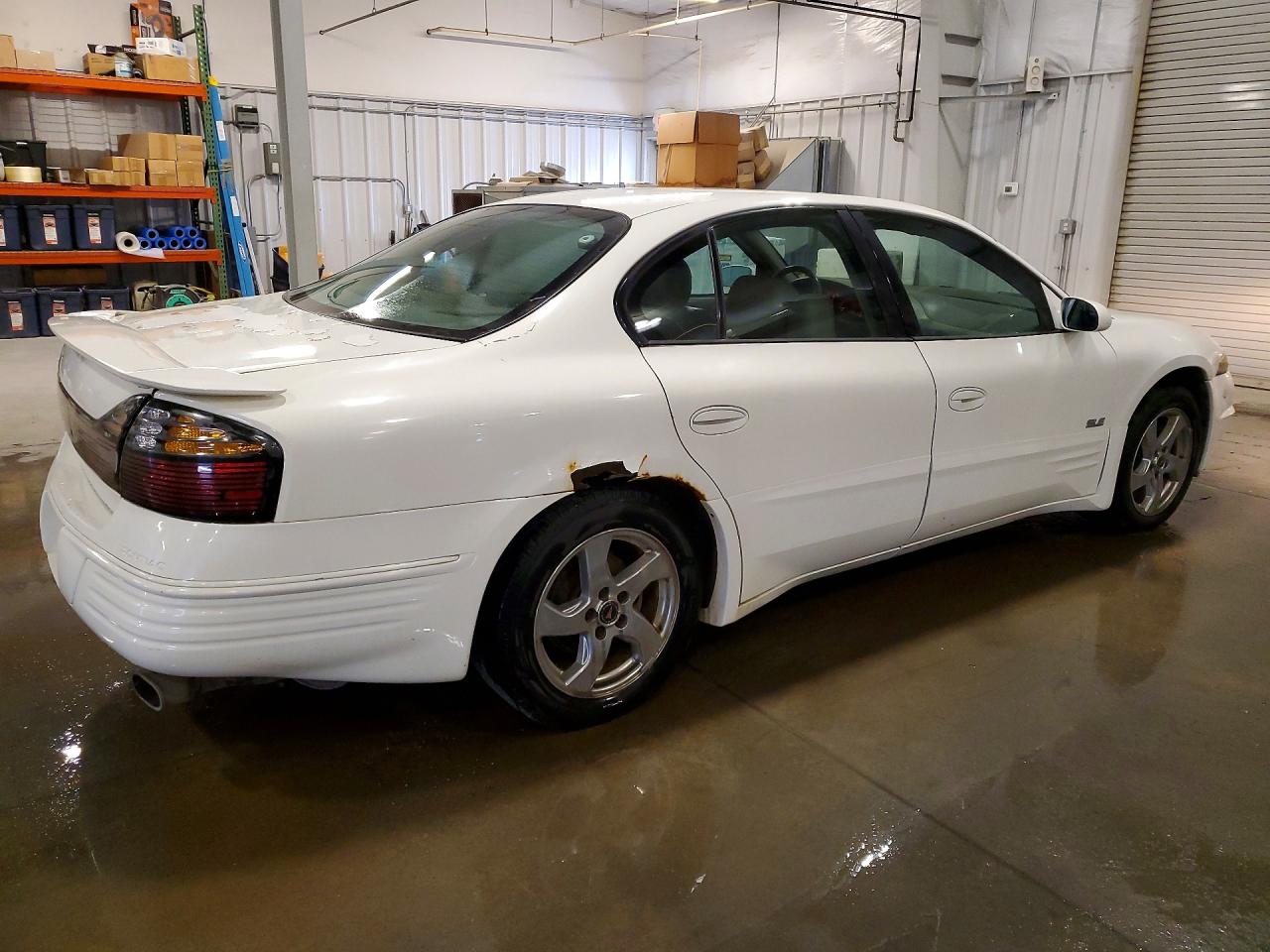 2003 Pontiac Bonneville Sle White vin: 1G2HY54K834169074