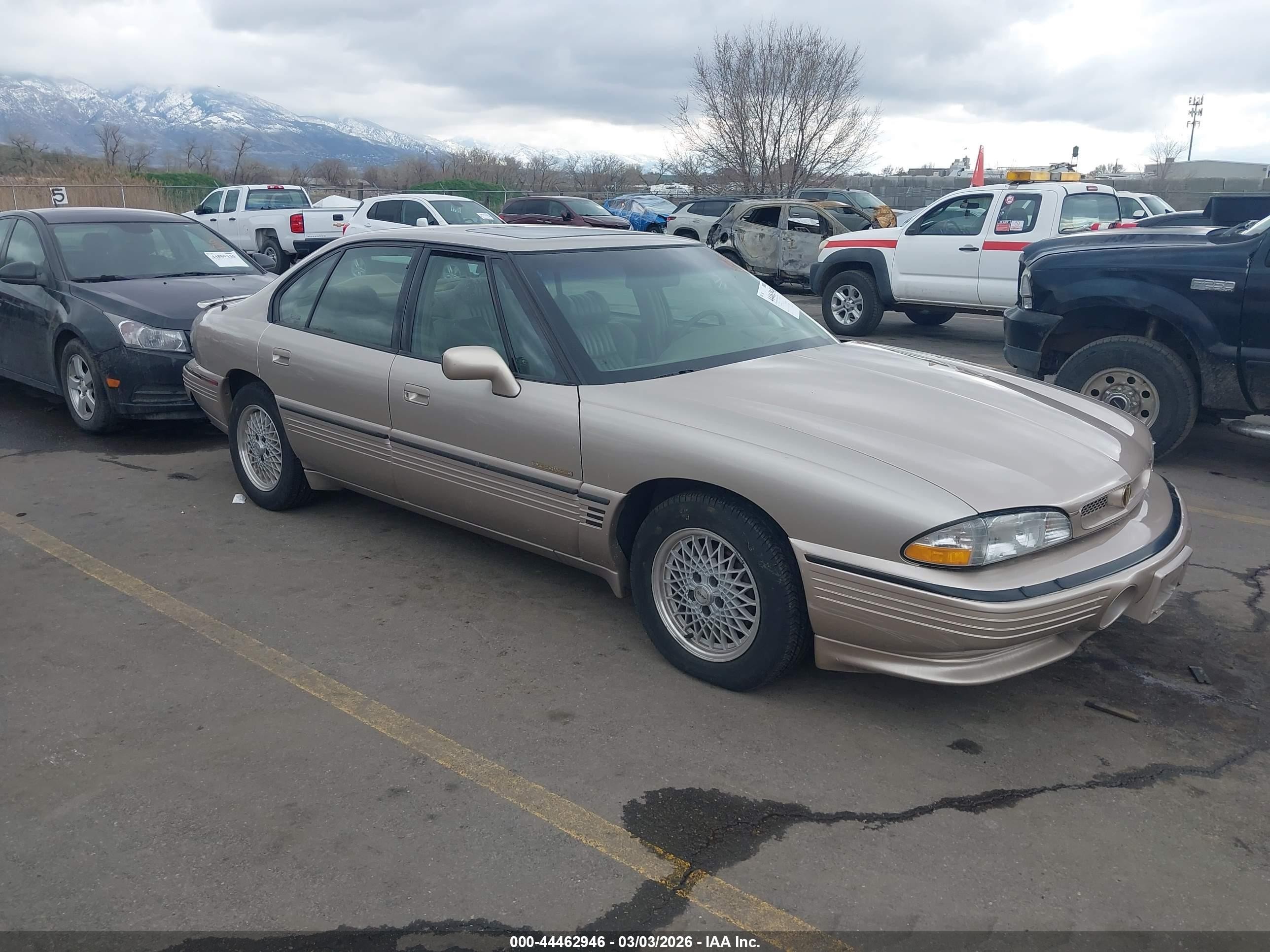 1993 Pontiac Bonneville Sse Золотой vin: 1G2HZ5219P1268498