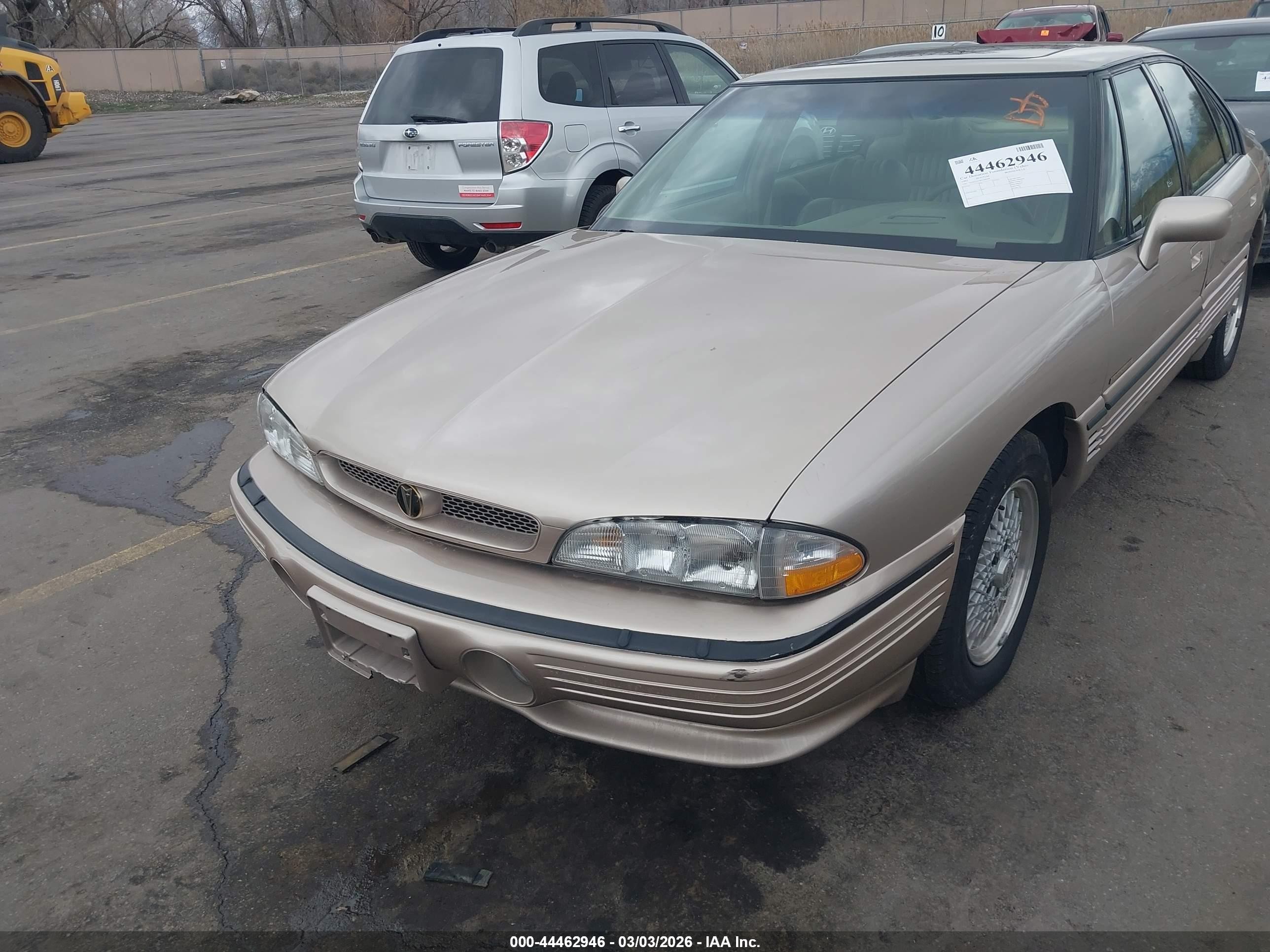 1993 Pontiac Bonneville Sse Gold vin: 1G2HZ5219P1268498