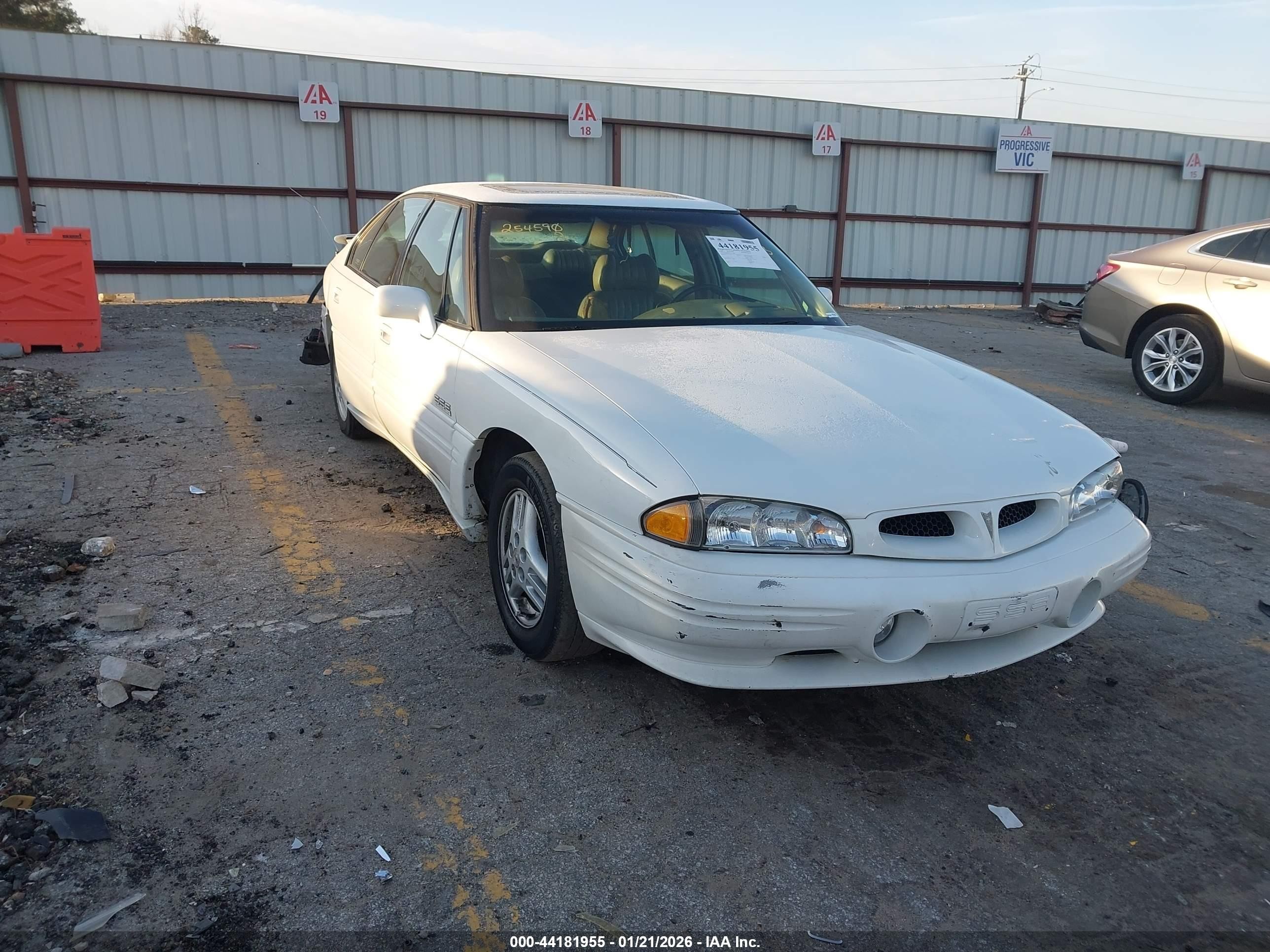 1996 Pontiac Bonneville Sse Белый vin: 1G2HZ52K5TH213881
