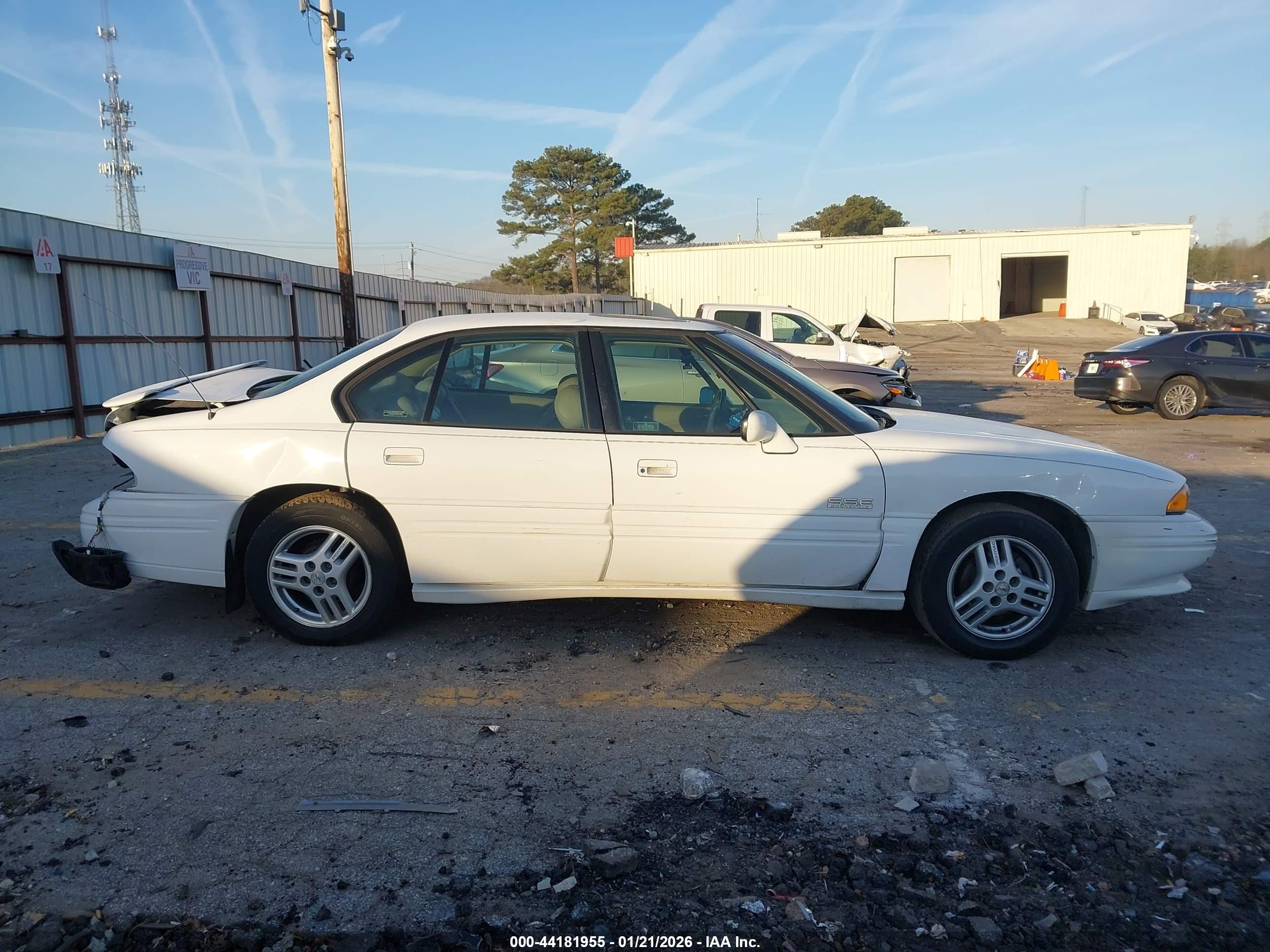 1996 Pontiac Bonneville Sse Белый vin: 1G2HZ52K5TH213881