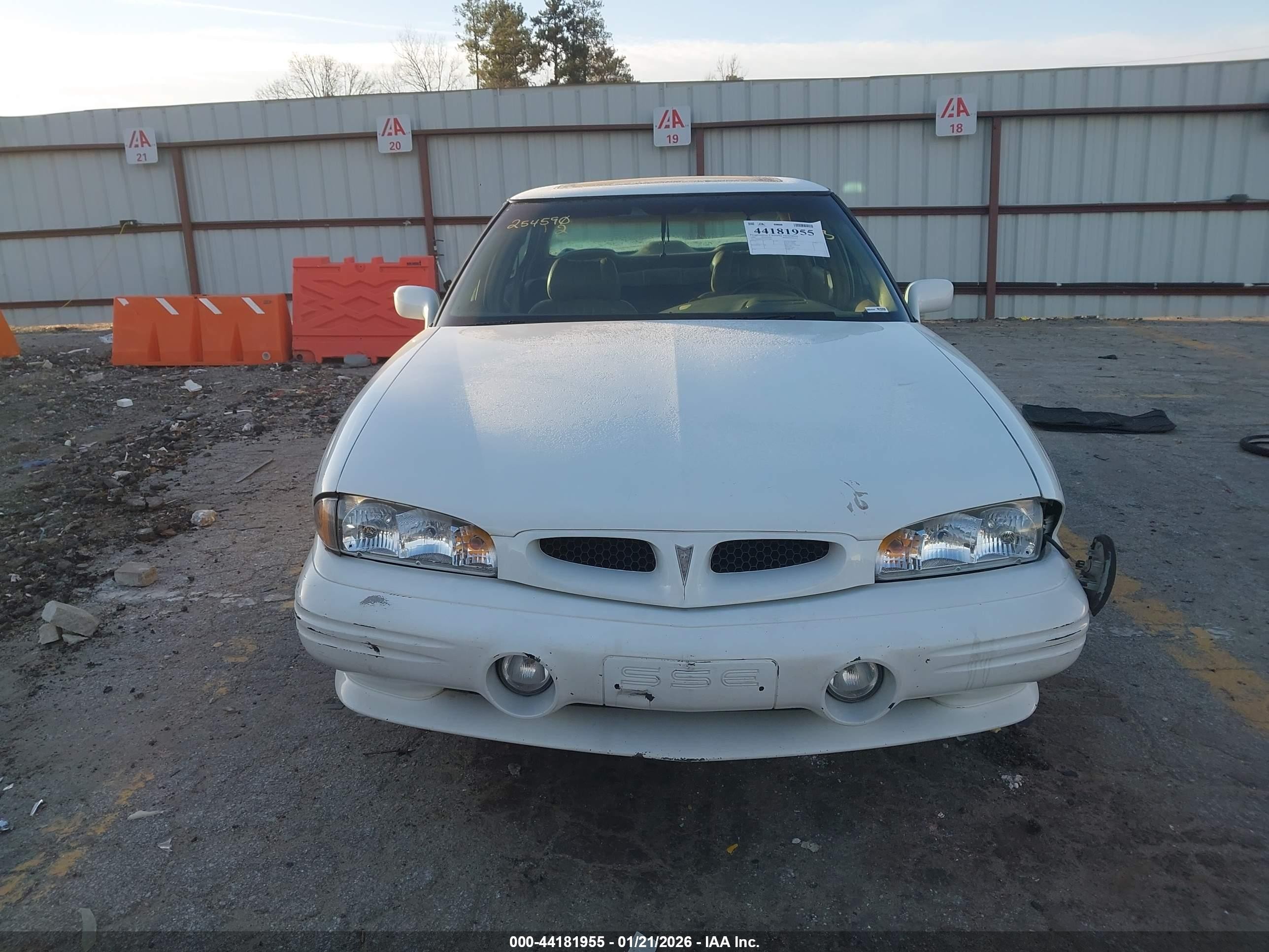 1996 Pontiac Bonneville Sse Белый vin: 1G2HZ52K5TH213881