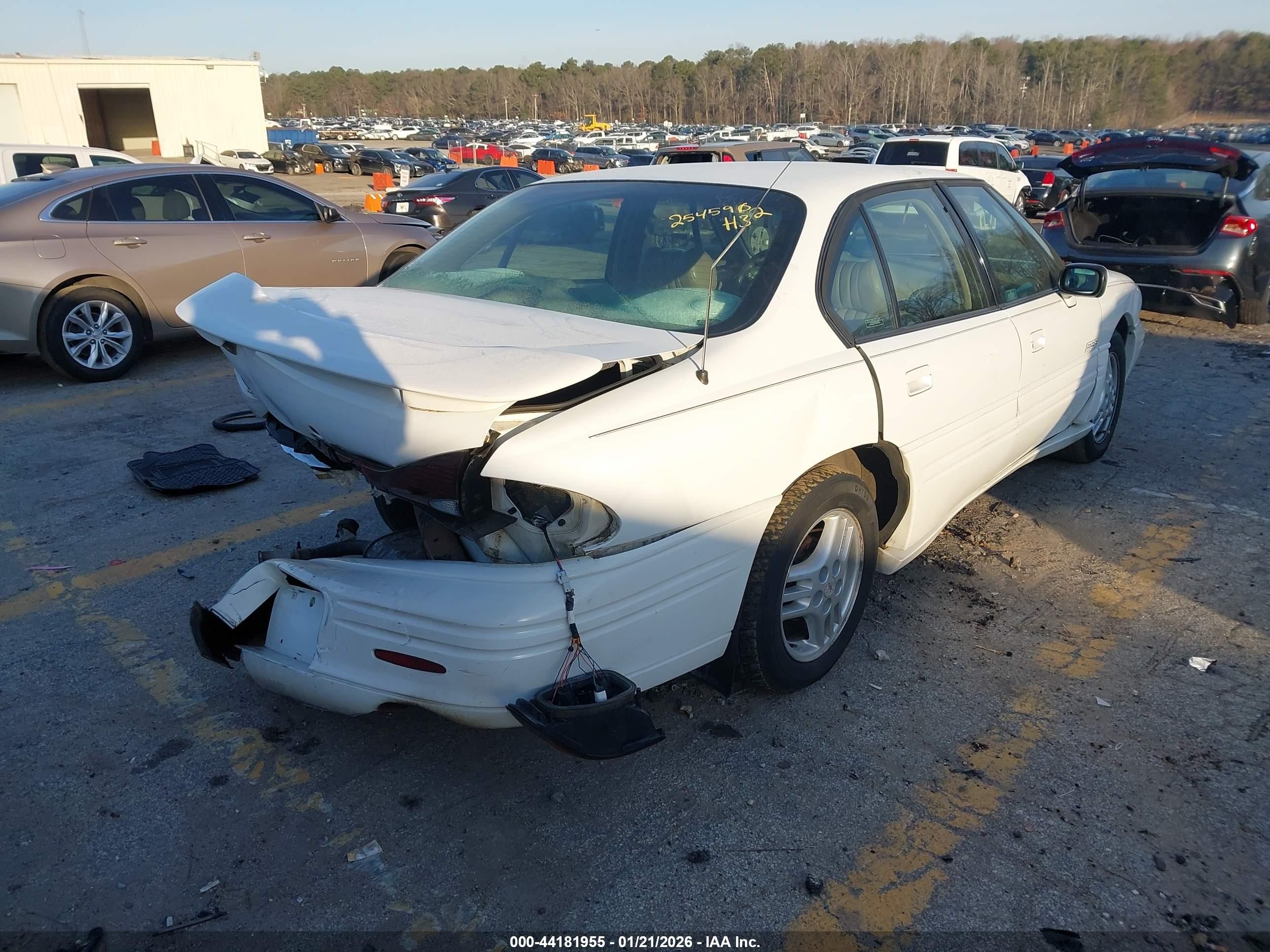 1996 Pontiac Bonneville Sse Белый vin: 1G2HZ52K5TH213881