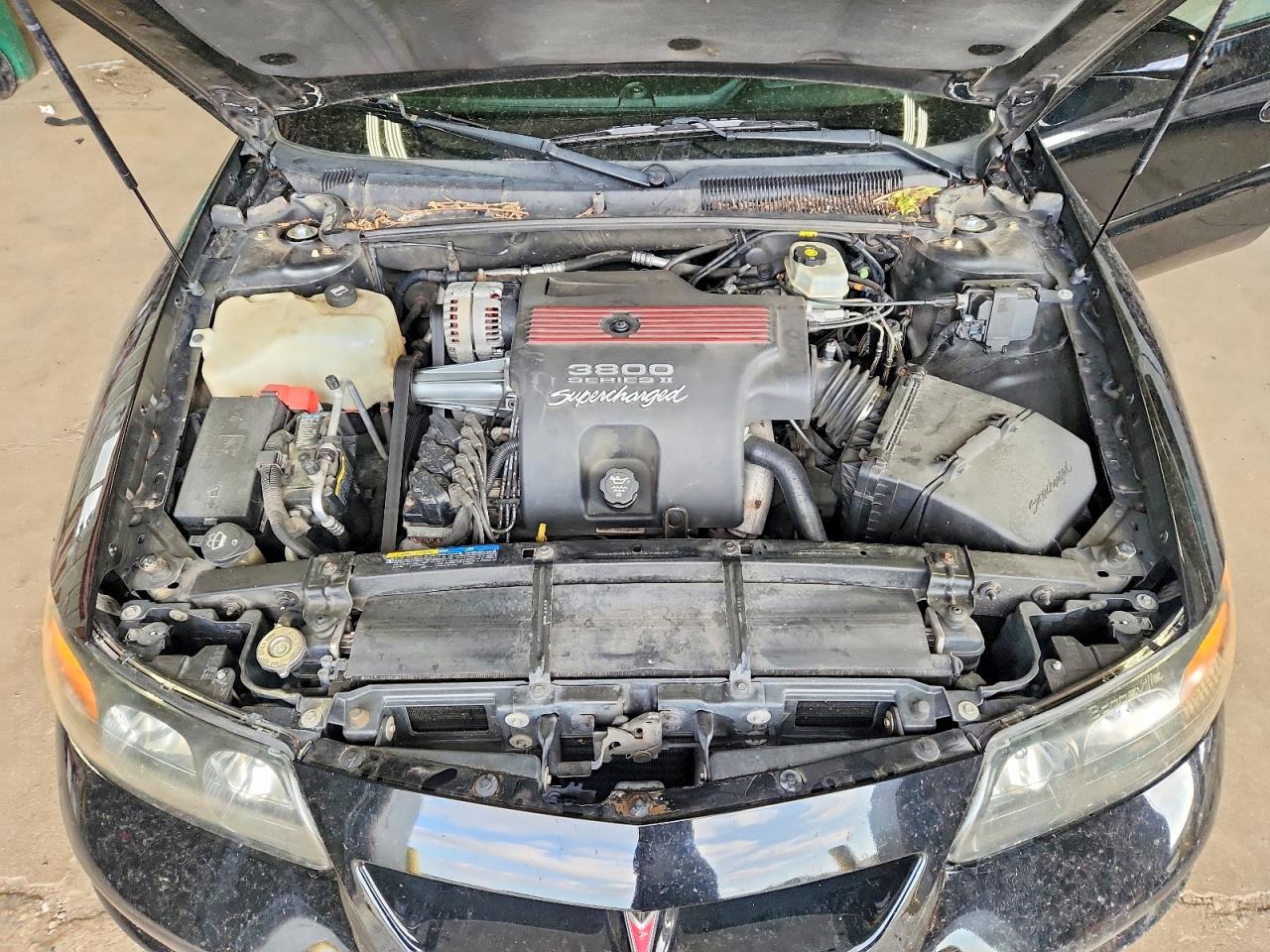 2003 Pontiac Bonneville Ssei Black vin: 1G2HZ541634160393