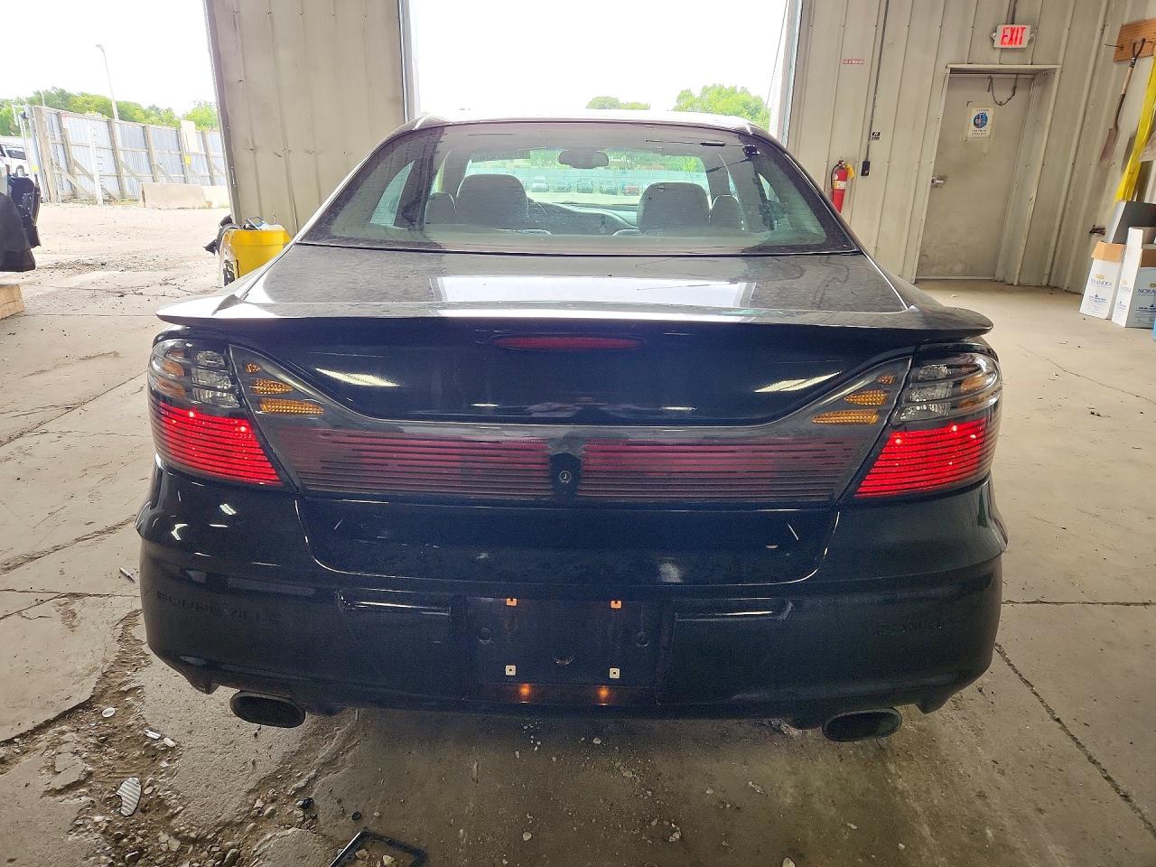 2003 Pontiac Bonneville Ssei Black vin: 1G2HZ541634160393