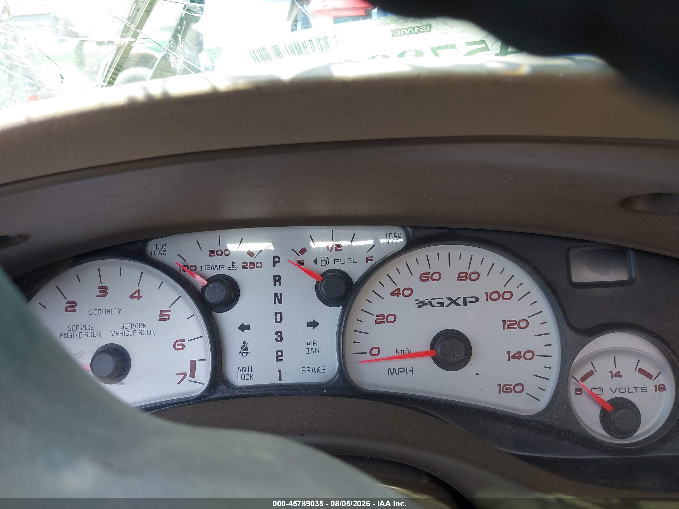 2004 Pontiac Bonneville Gxp Navy vin: 1G2HZ54Y84U241572