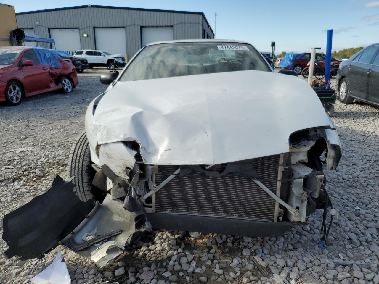 2001 Pontiac Sunfire Se White vin: 1G2JB124017390499