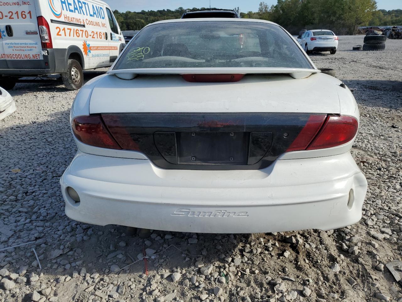 2001 Pontiac Sunfire Se White vin: 1G2JB124017390499