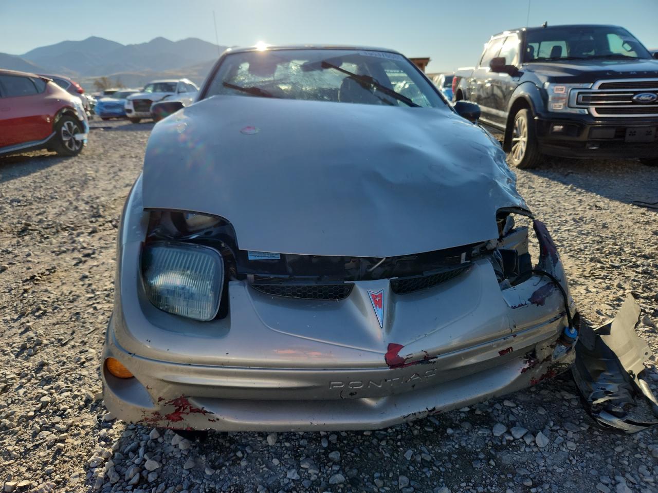 2001 Pontiac Sunfire Se Tan vin: 1G2JB124217329042