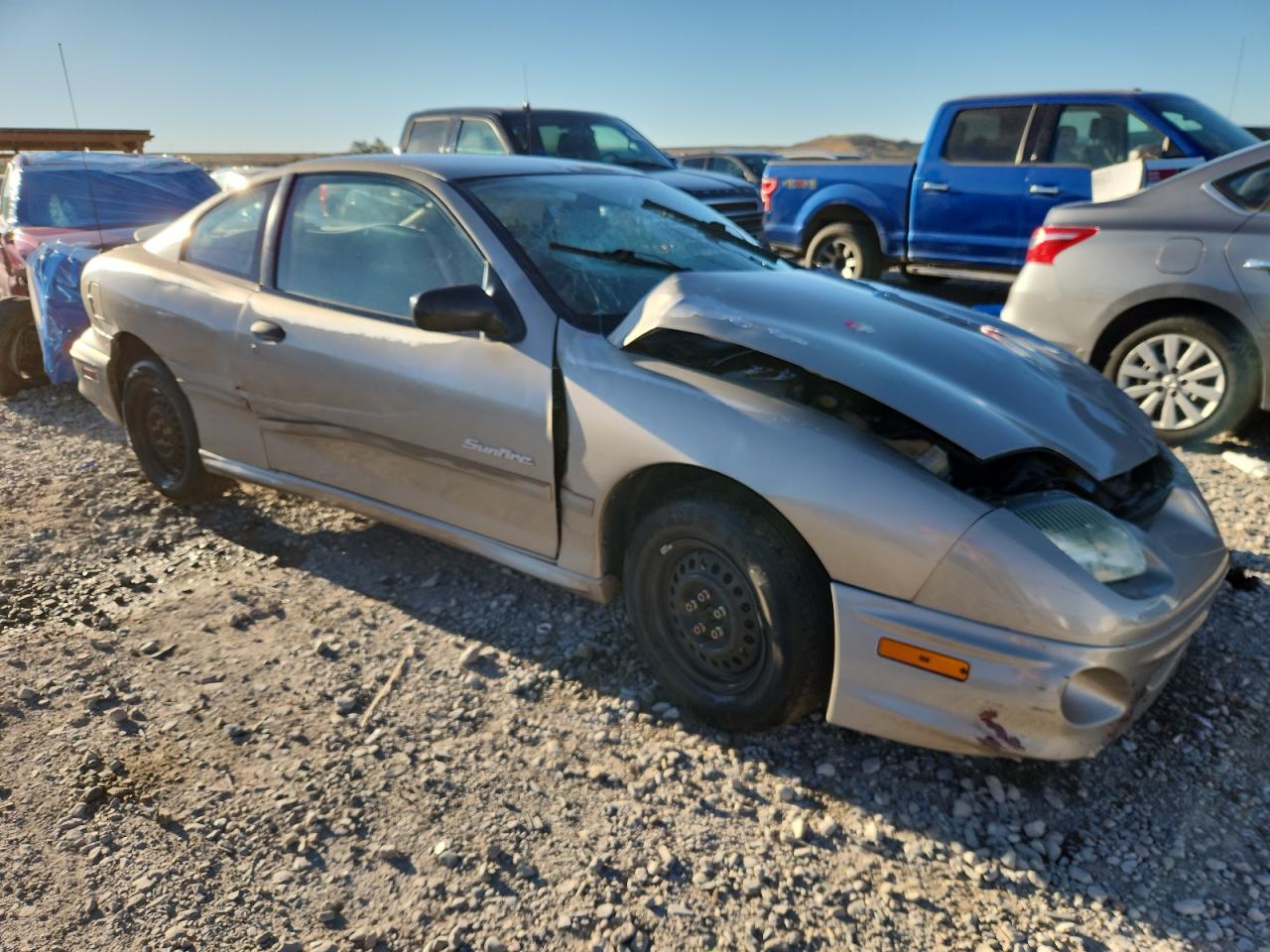 2001 Pontiac Sunfire Se Tan vin: 1G2JB124217329042