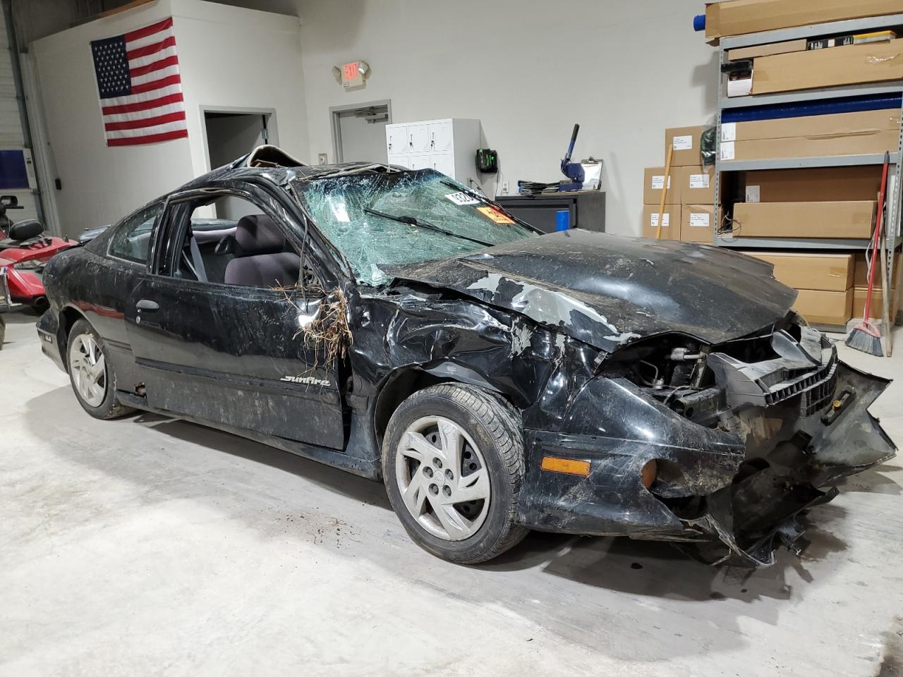 2001 Pontiac Sunfire Se Black vin: 1G2JB124217409909