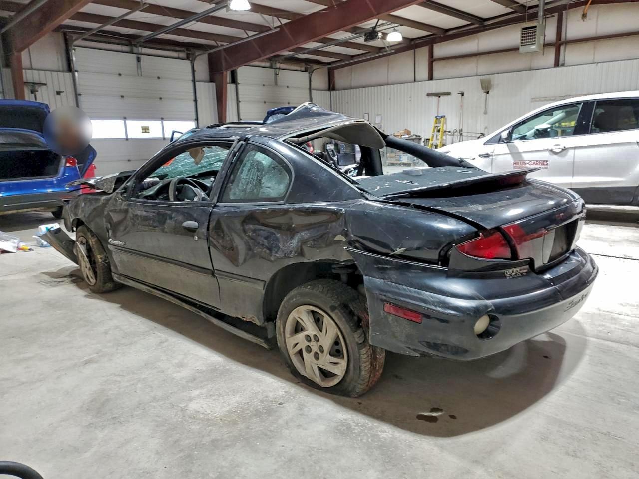 2001 Pontiac Sunfire Se Black vin: 1G2JB124217409909