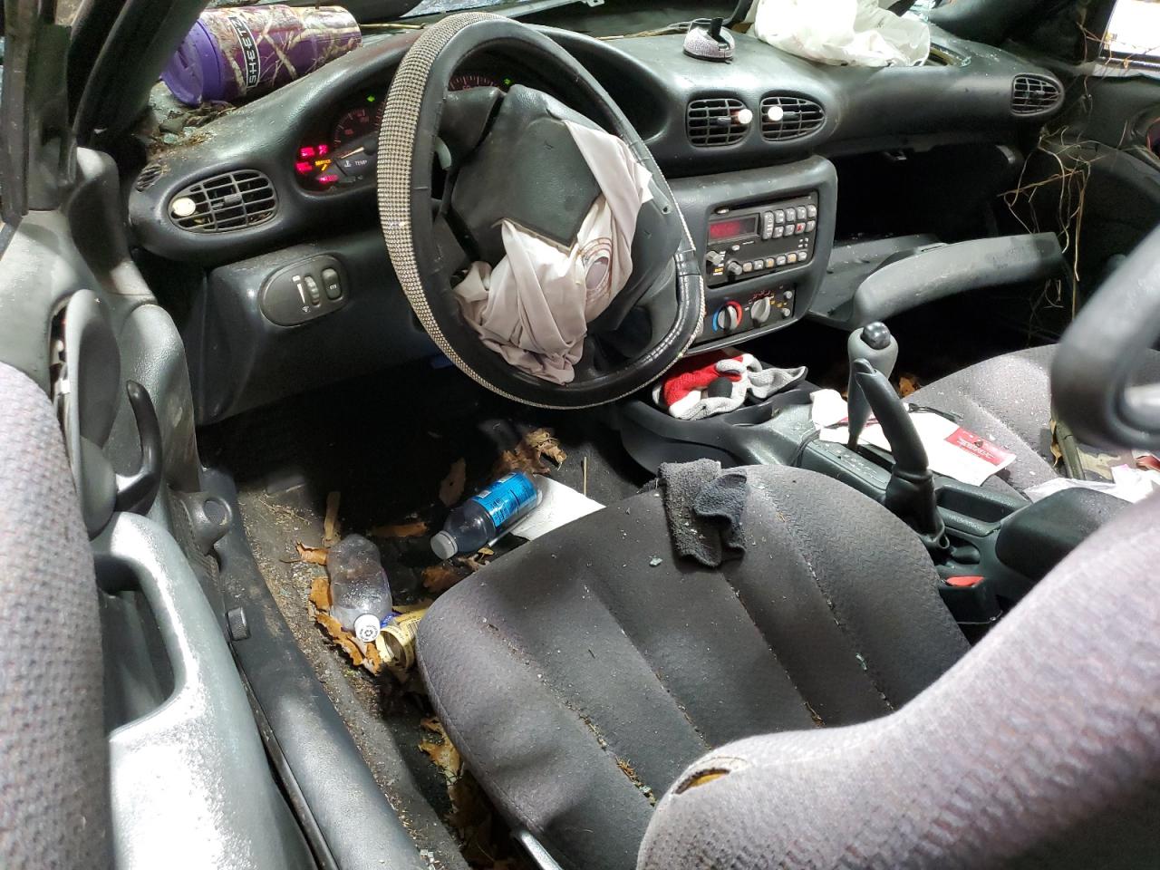 2001 Pontiac Sunfire Se Black vin: 1G2JB124217409909