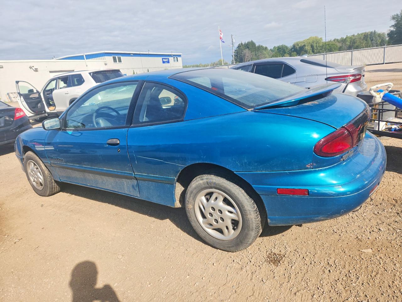 1997 Pontiac Sunfire Se Blue vin: 1G2JB1242V7510972