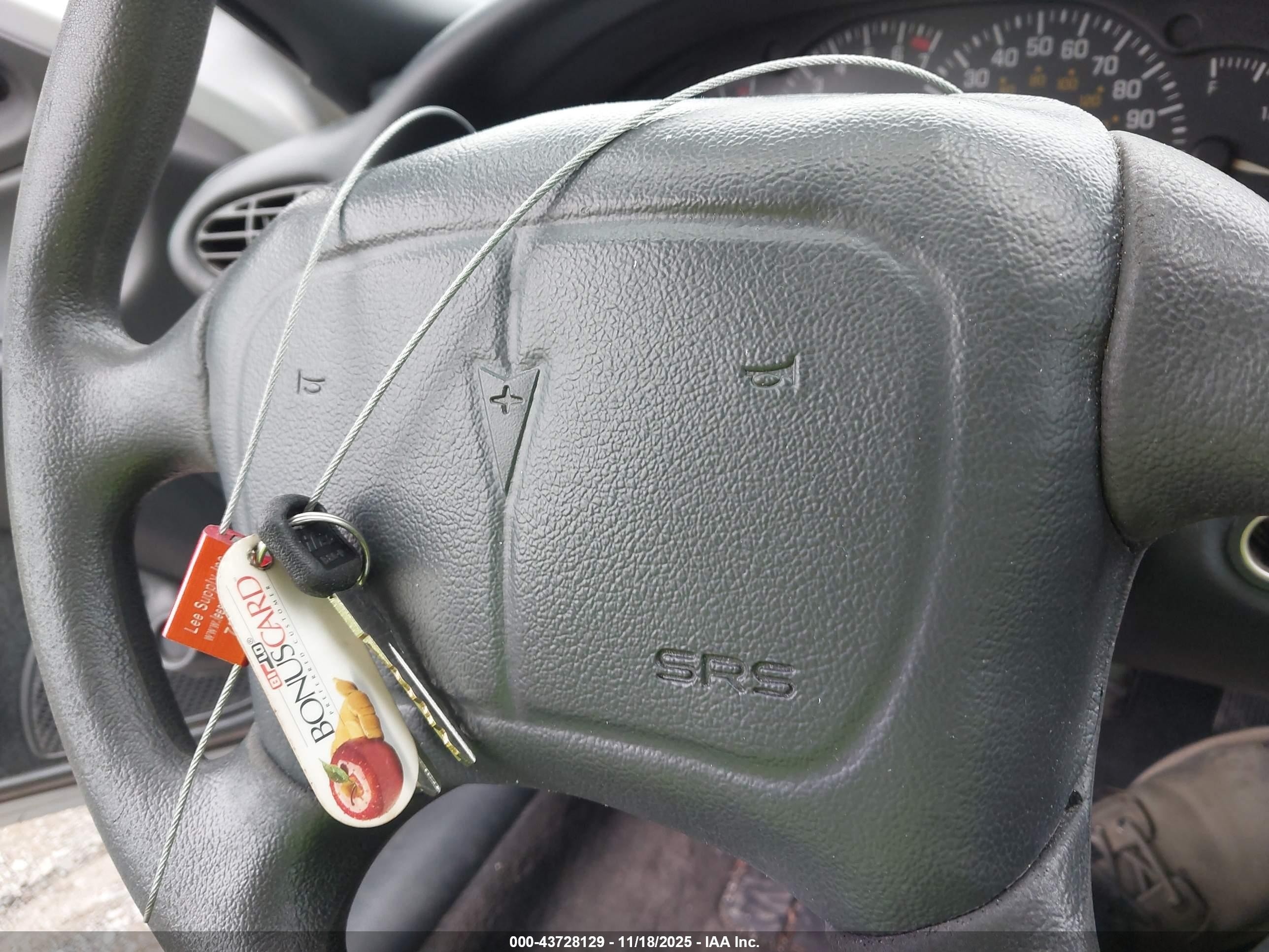 2001 Pontiac Sunfire Se Silver vin: 1G2JB124417113757