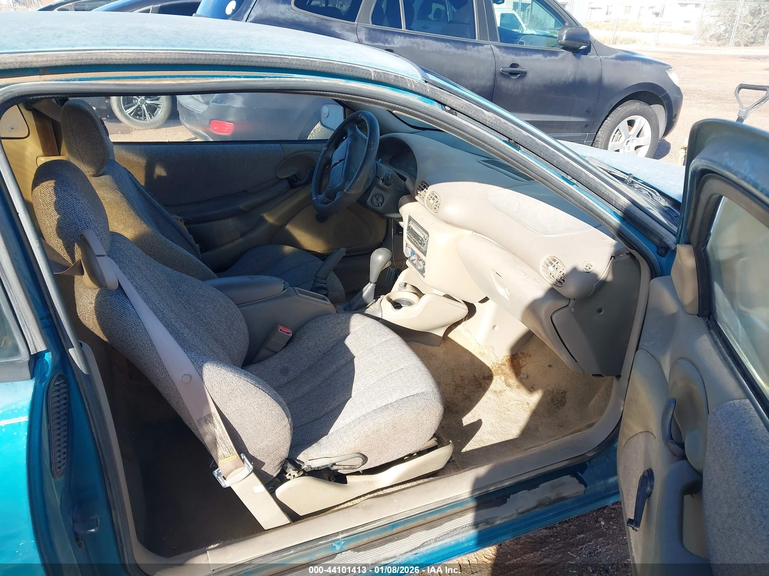 1997 Pontiac Sunfire Se Green vin: 1G2JB1249V7610955