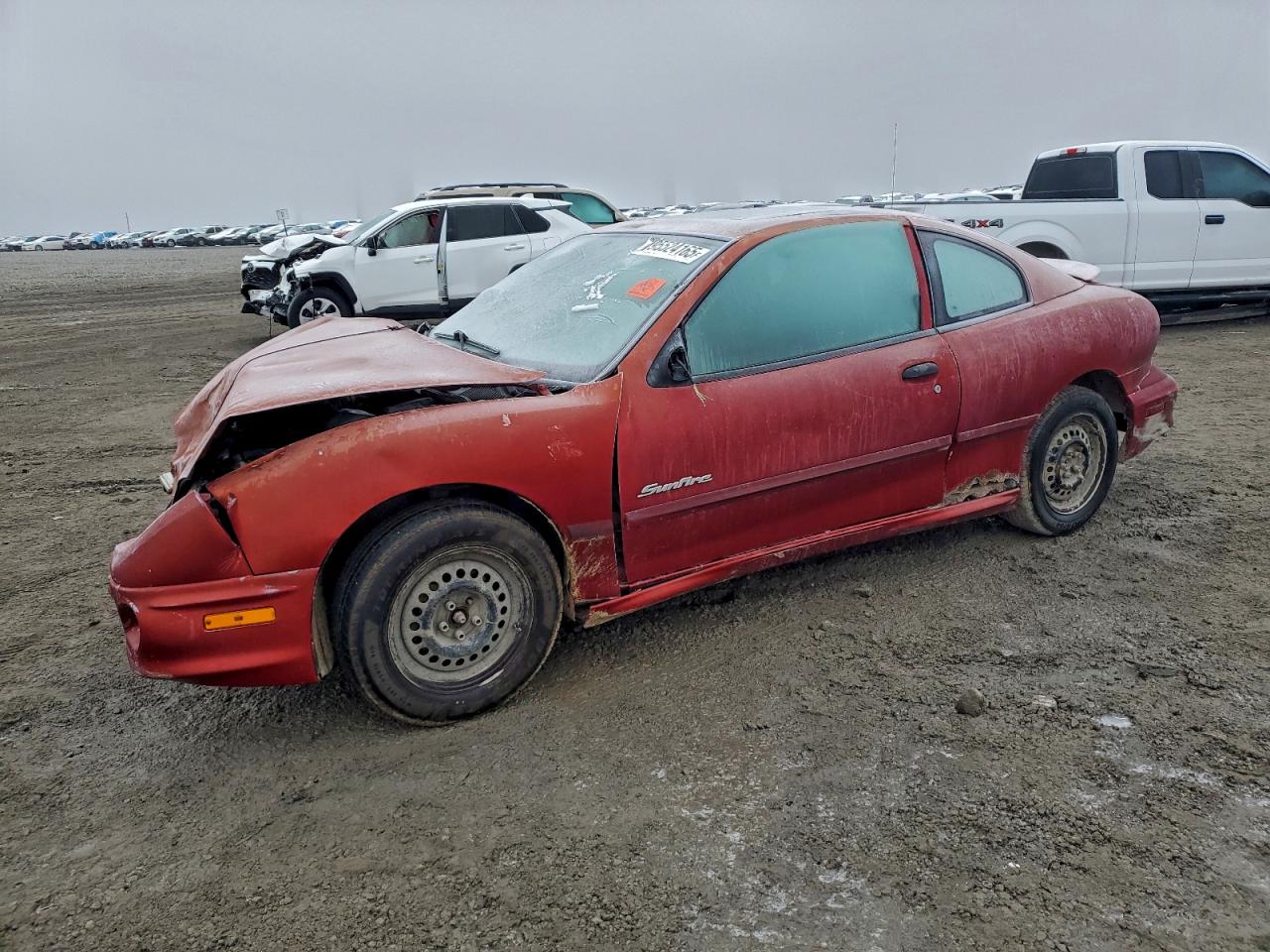 2001 Pontiac Sunfire Se Red vin: 1G2JB124X17286974