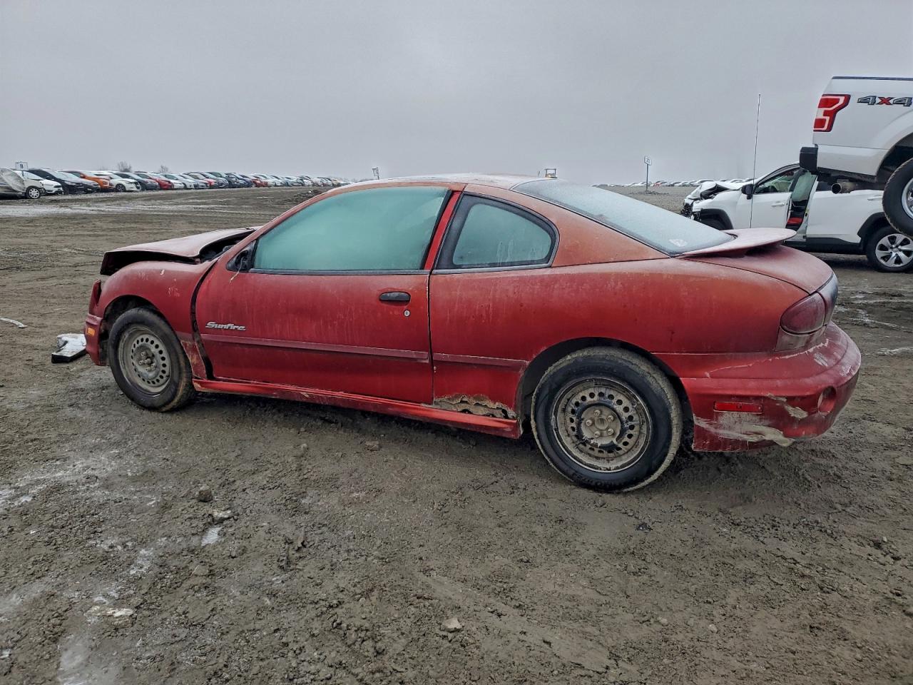 2001 Pontiac Sunfire Se Red vin: 1G2JB124X17286974