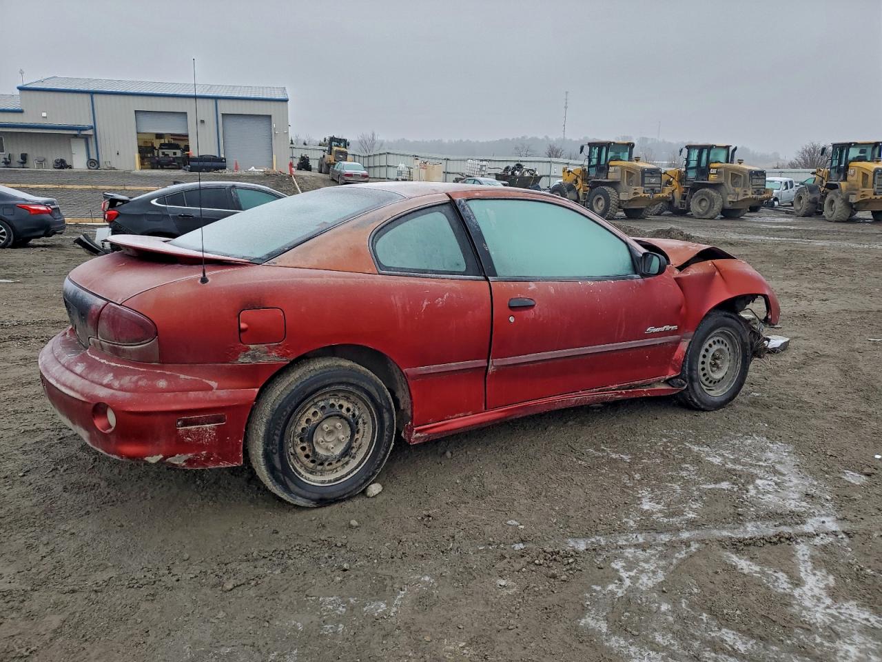 2001 Pontiac Sunfire Se Red vin: 1G2JB124X17286974