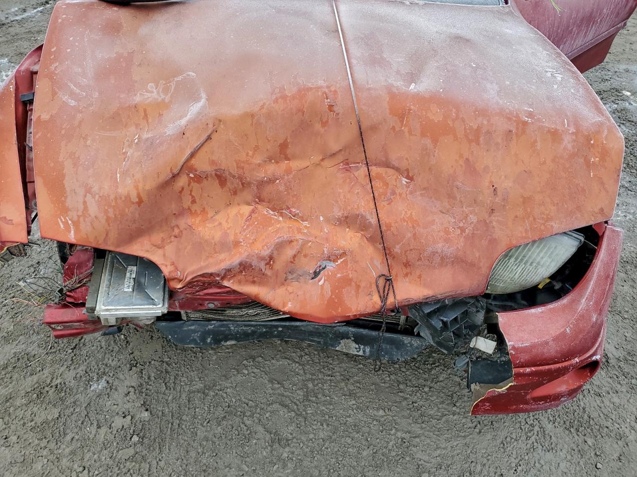 2001 Pontiac Sunfire Se Red vin: 1G2JB124X17286974