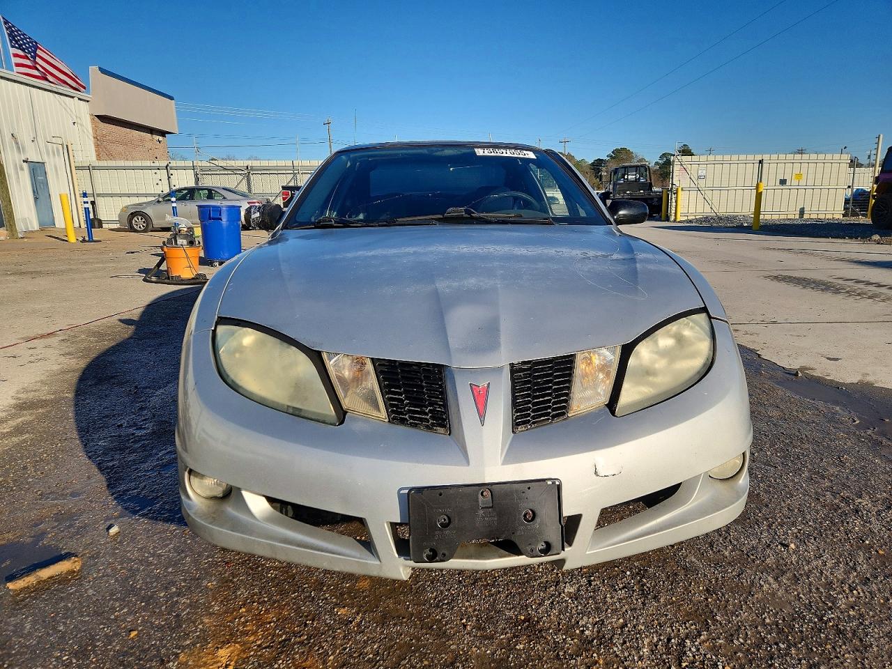 2004 Pontiac Sunfire Silver vin: 1G2JB12F047190258