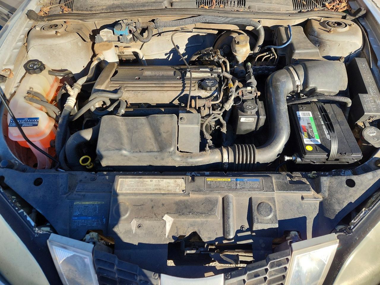 2004 Pontiac Sunfire Silver vin: 1G2JB12F047190258