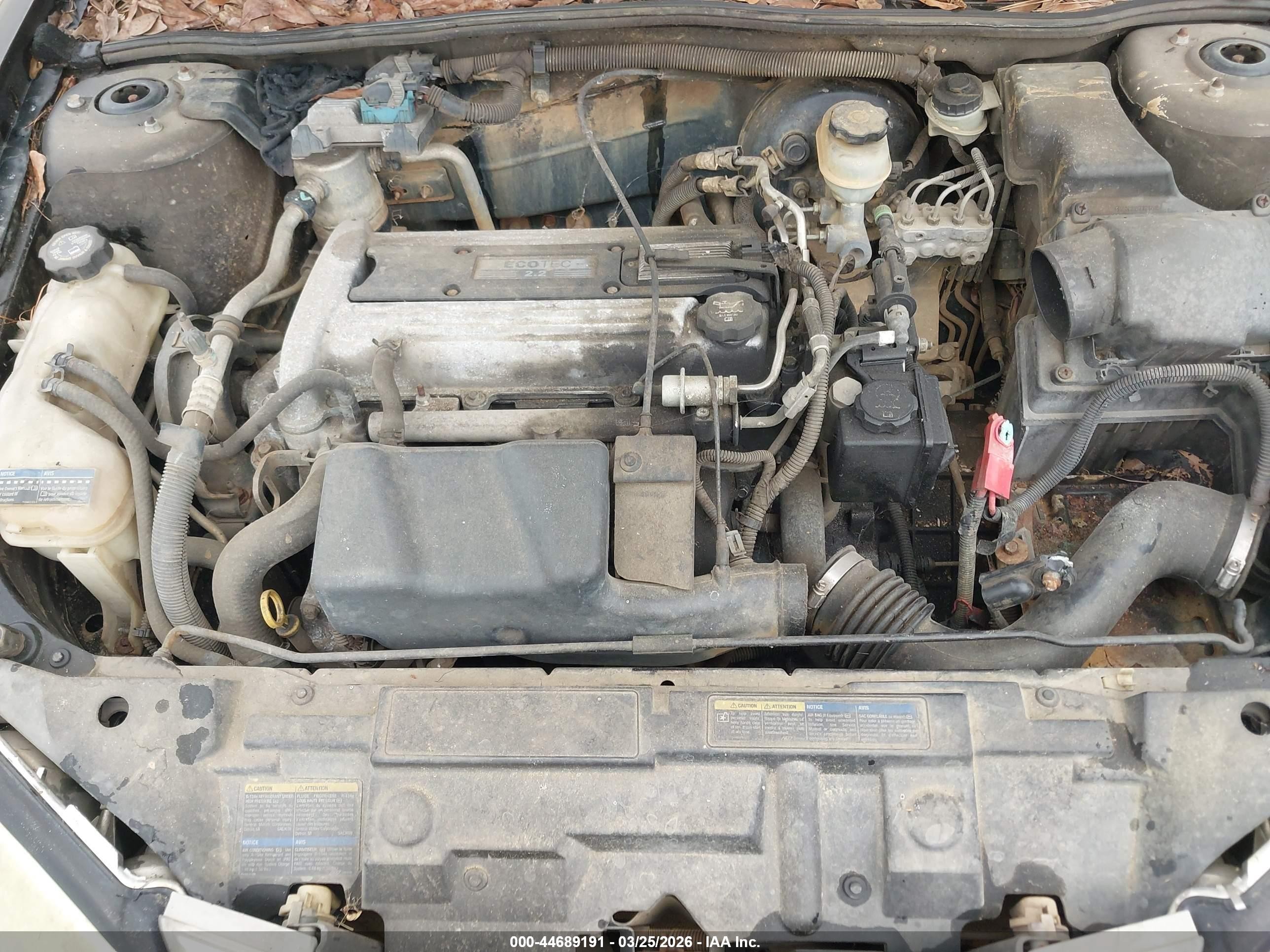 2004 Pontiac Sunfire   Black vin: 1G2JB12F047339042