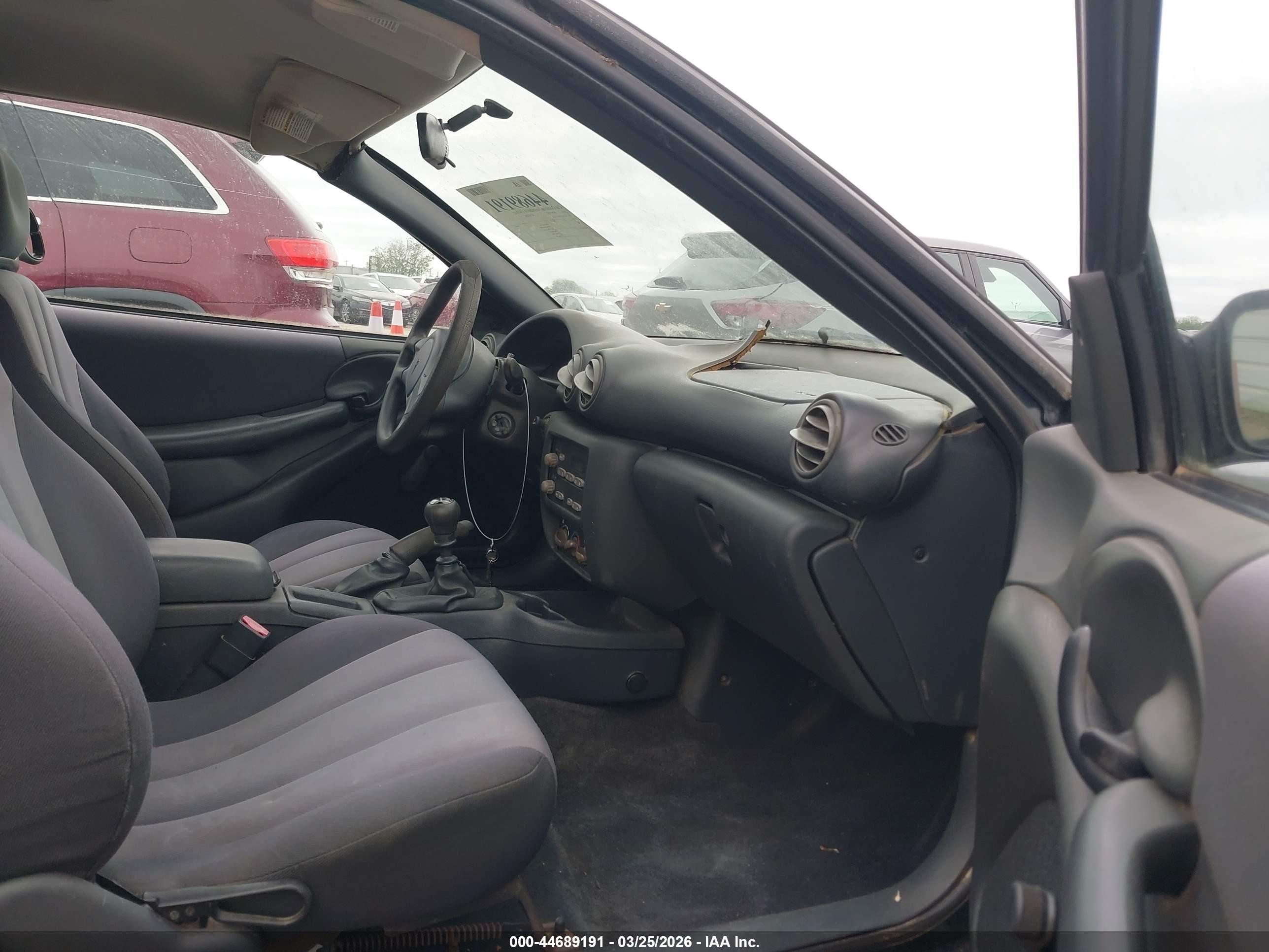 2004 Pontiac Sunfire   Black vin: 1G2JB12F047339042