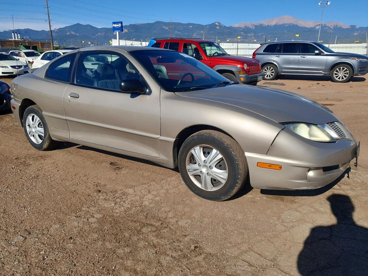 2003 Pontiac Sunfire Gold vin: 1G2JB12F137369858