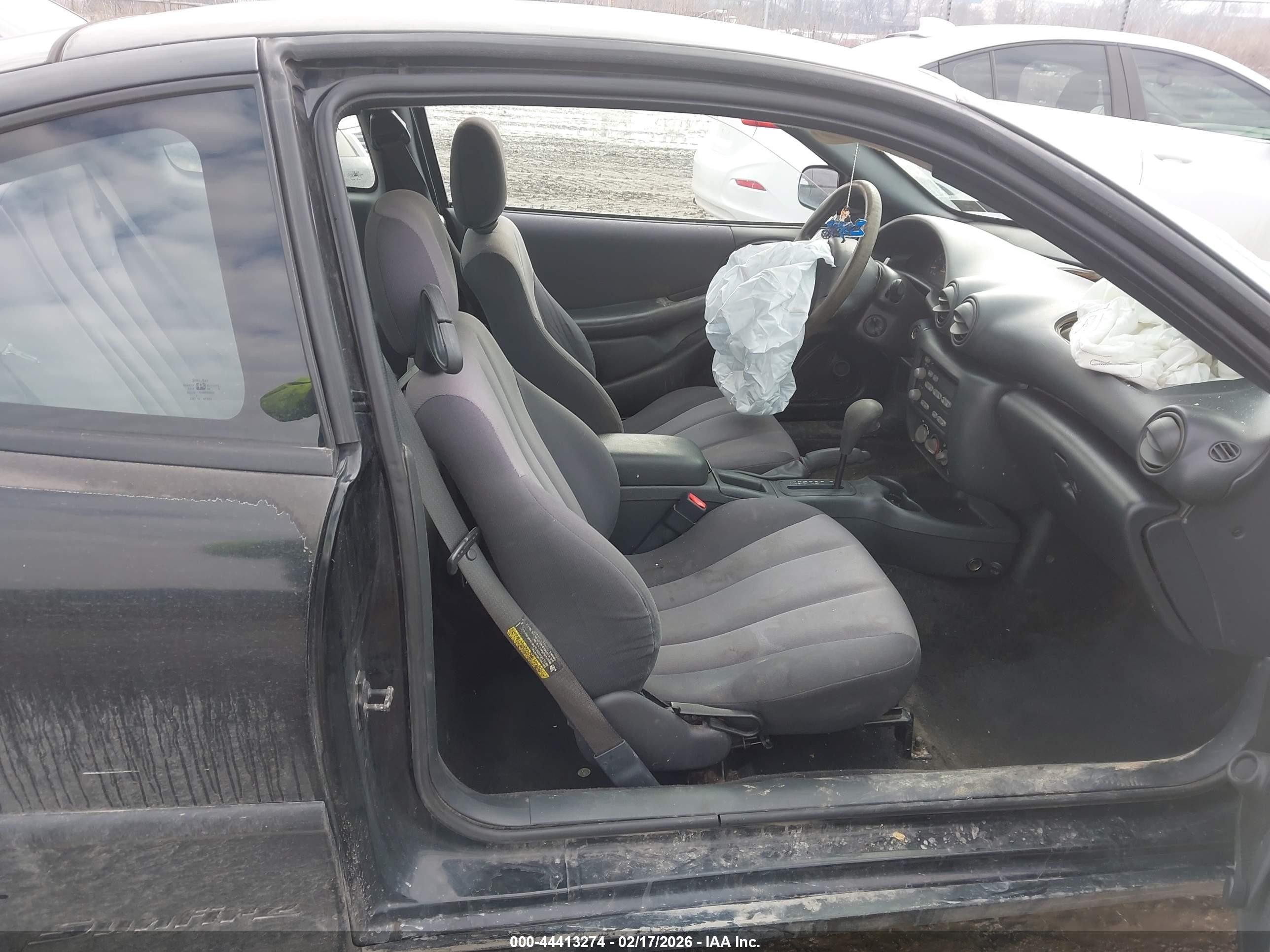 2004 Pontiac Sunfire   Black vin: 1G2JB12F147208041
