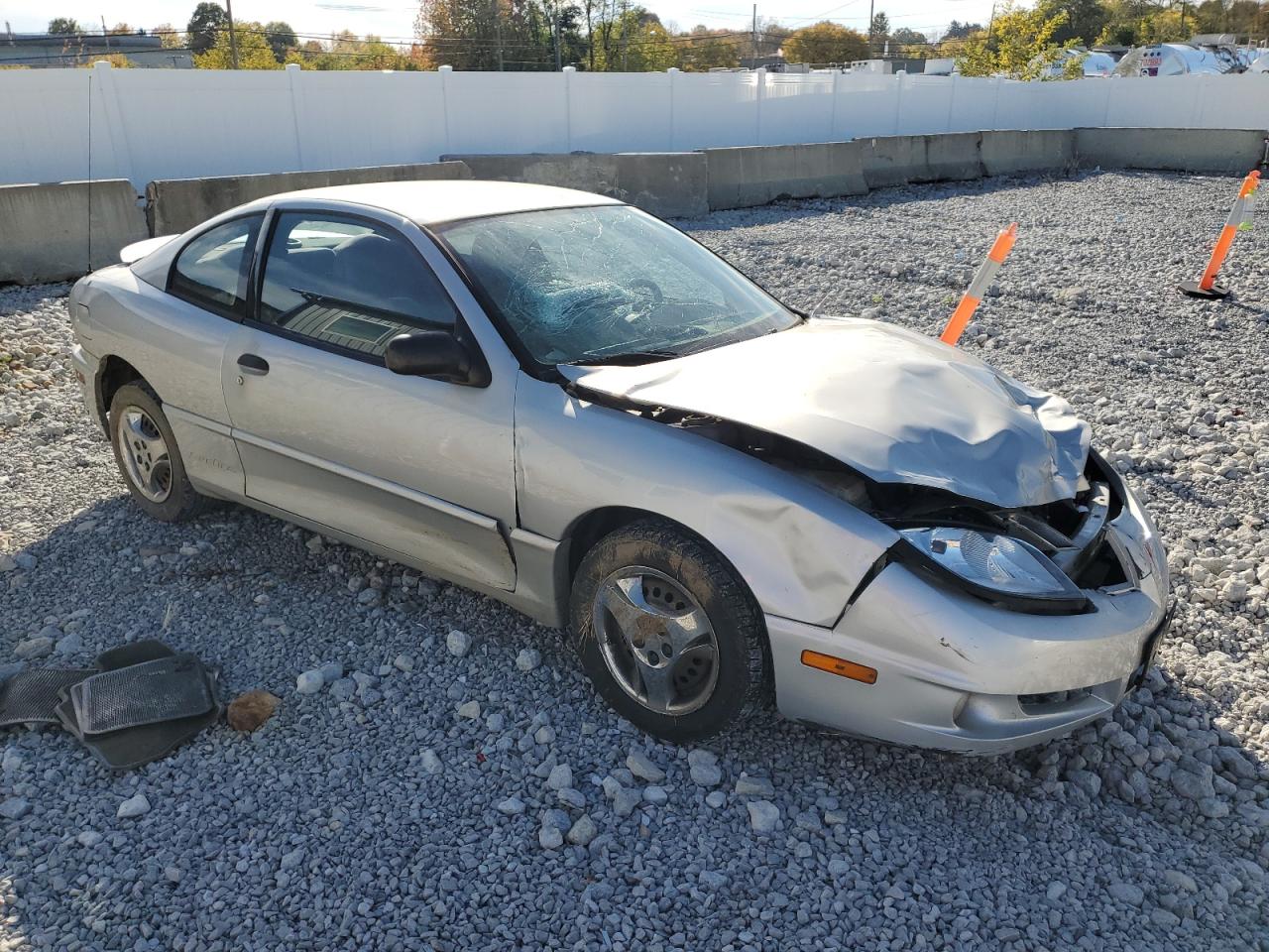 2004 Pontiac Sunfire Серебряный vin: 1G2JB12F147233215