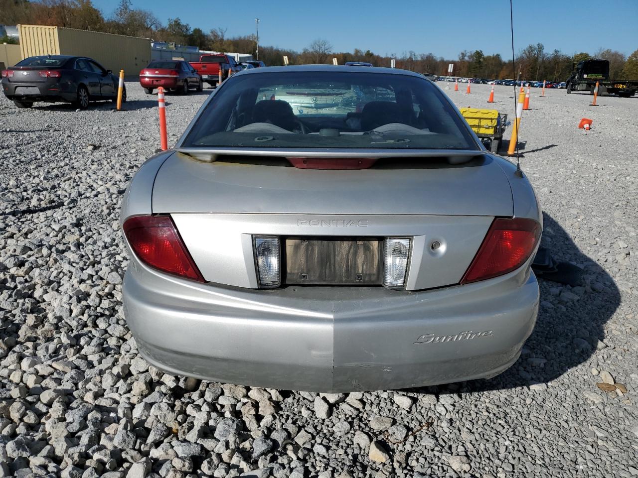 2004 Pontiac Sunfire Серебряный vin: 1G2JB12F147233215